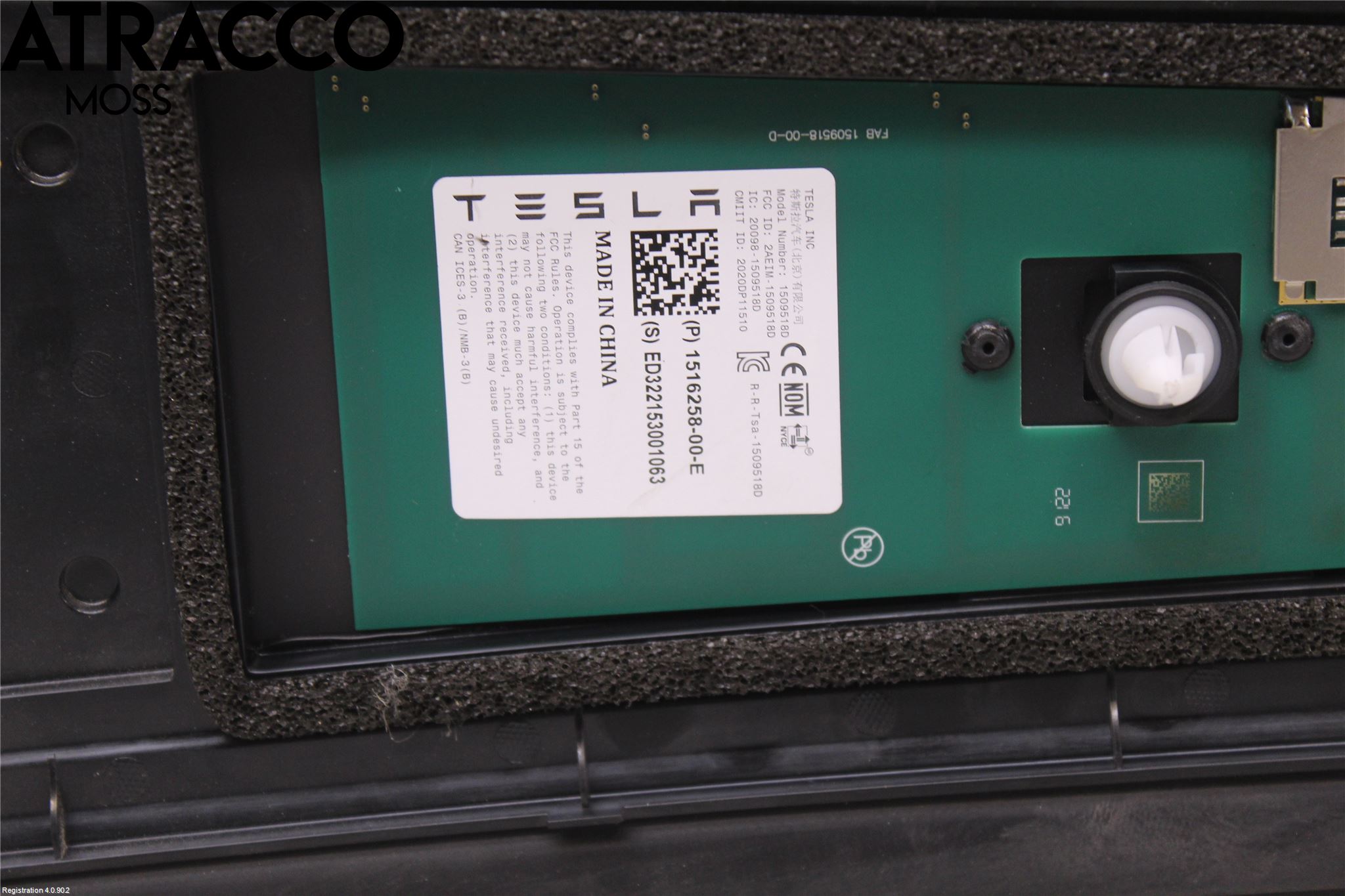 Tesla MODEL Y 21- Dør Dekorlist Hf