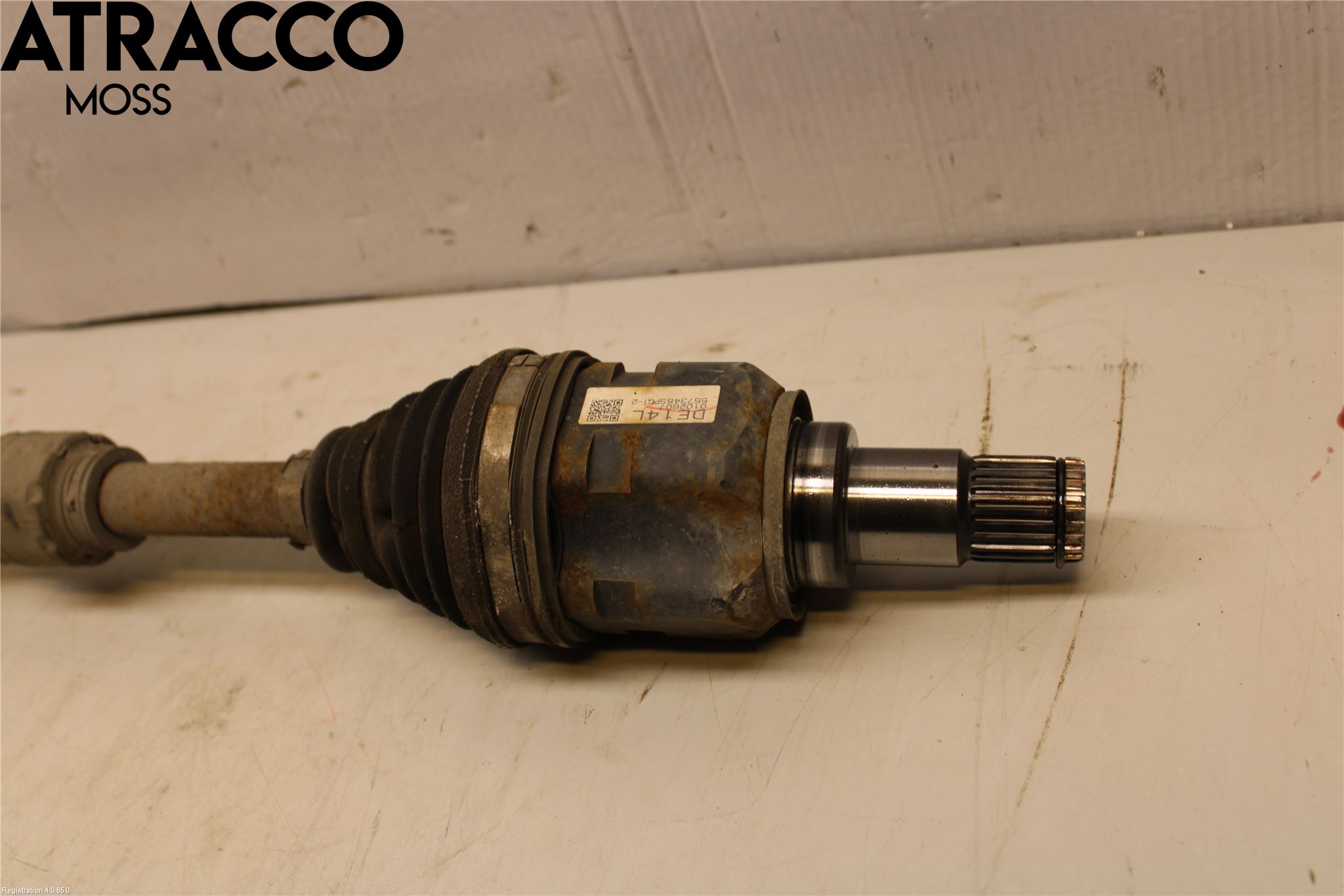 Toyota AURIS 10-12 Drivaksel Foran Kompl Venstre