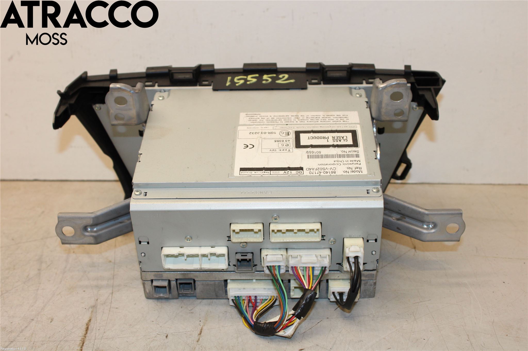 Toyota PRIUS+ ZVW40 12-20 Stereo Radio Med Cd