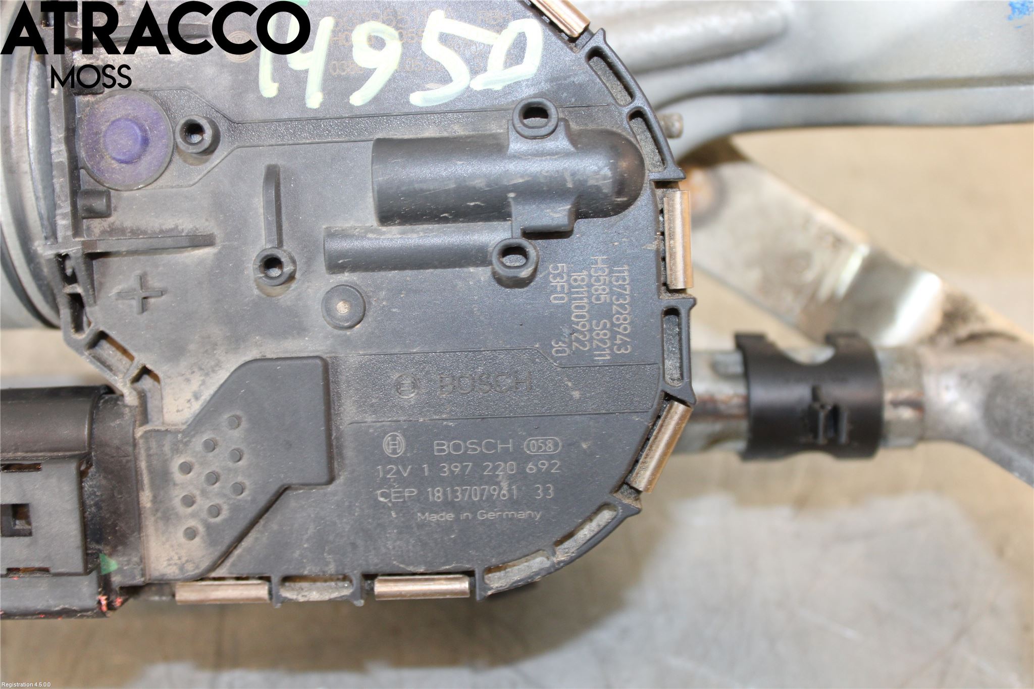 Volkswagen VW GOLF / E-GOLF VII 13-20 Viskermotor Frontrute