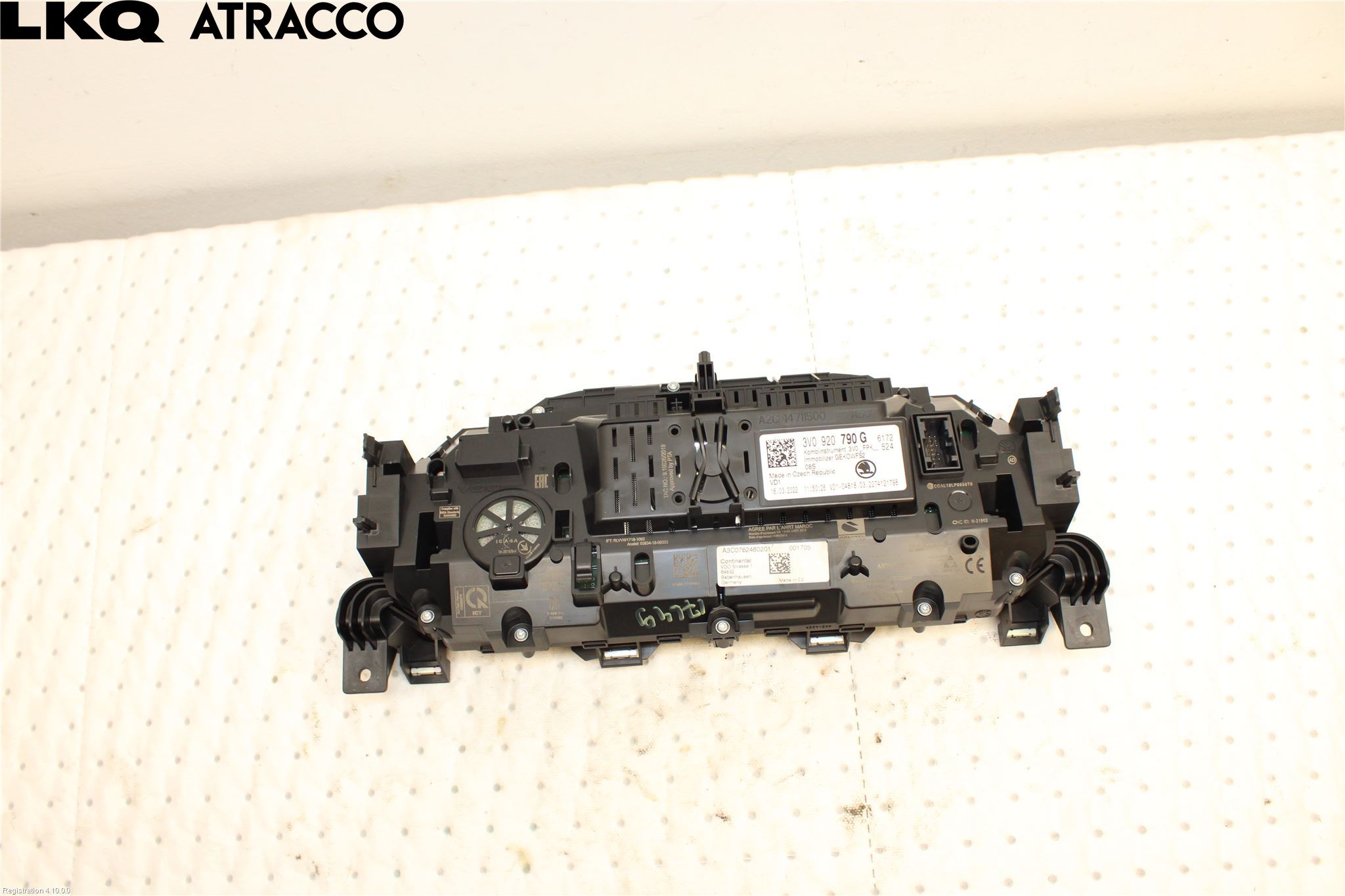 Skoda SUPERB 16-24 Instr Speedometer