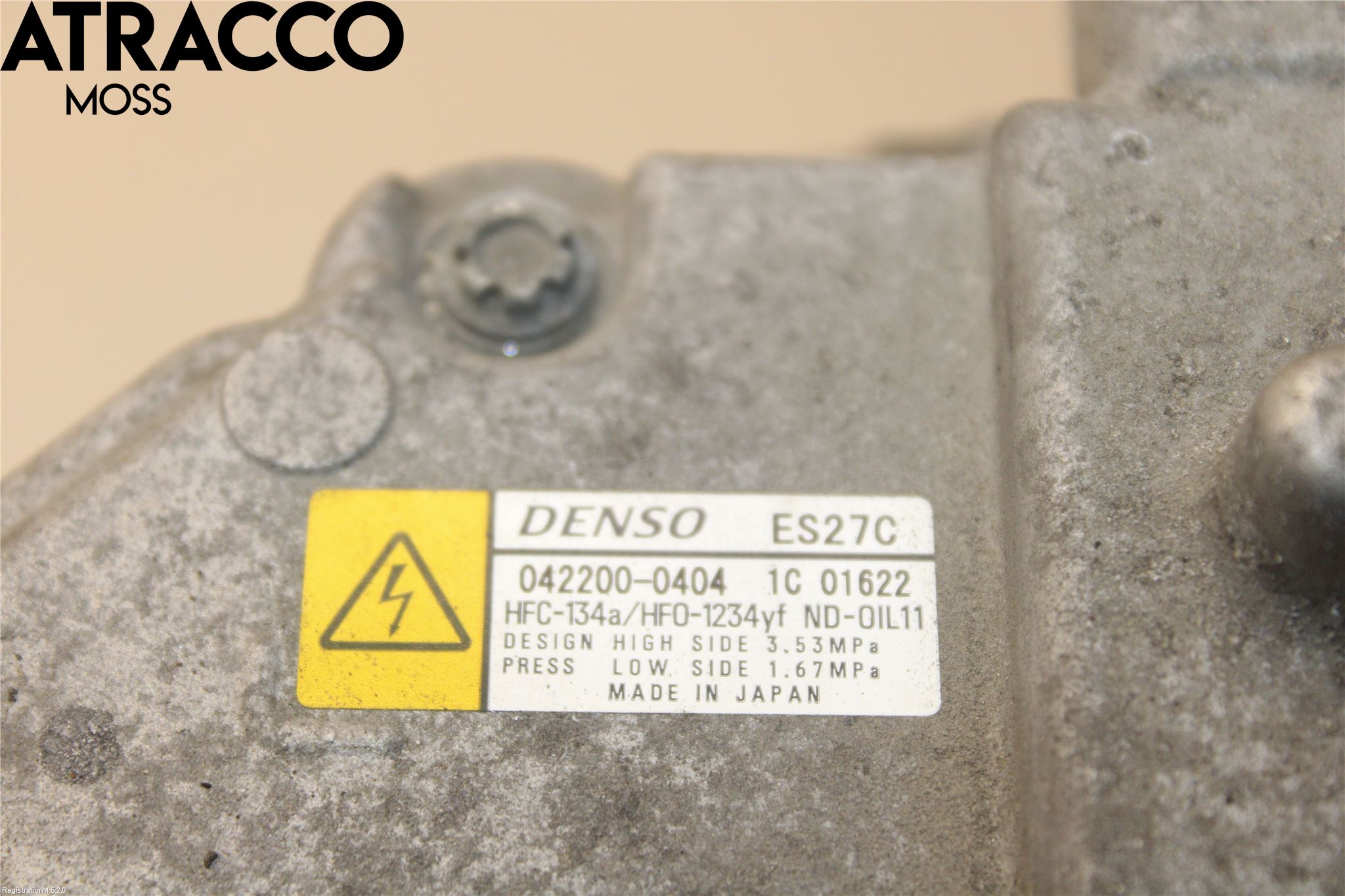 Toyota PRIUS+ ZVW40 12-20 Varme Ac Kompressor