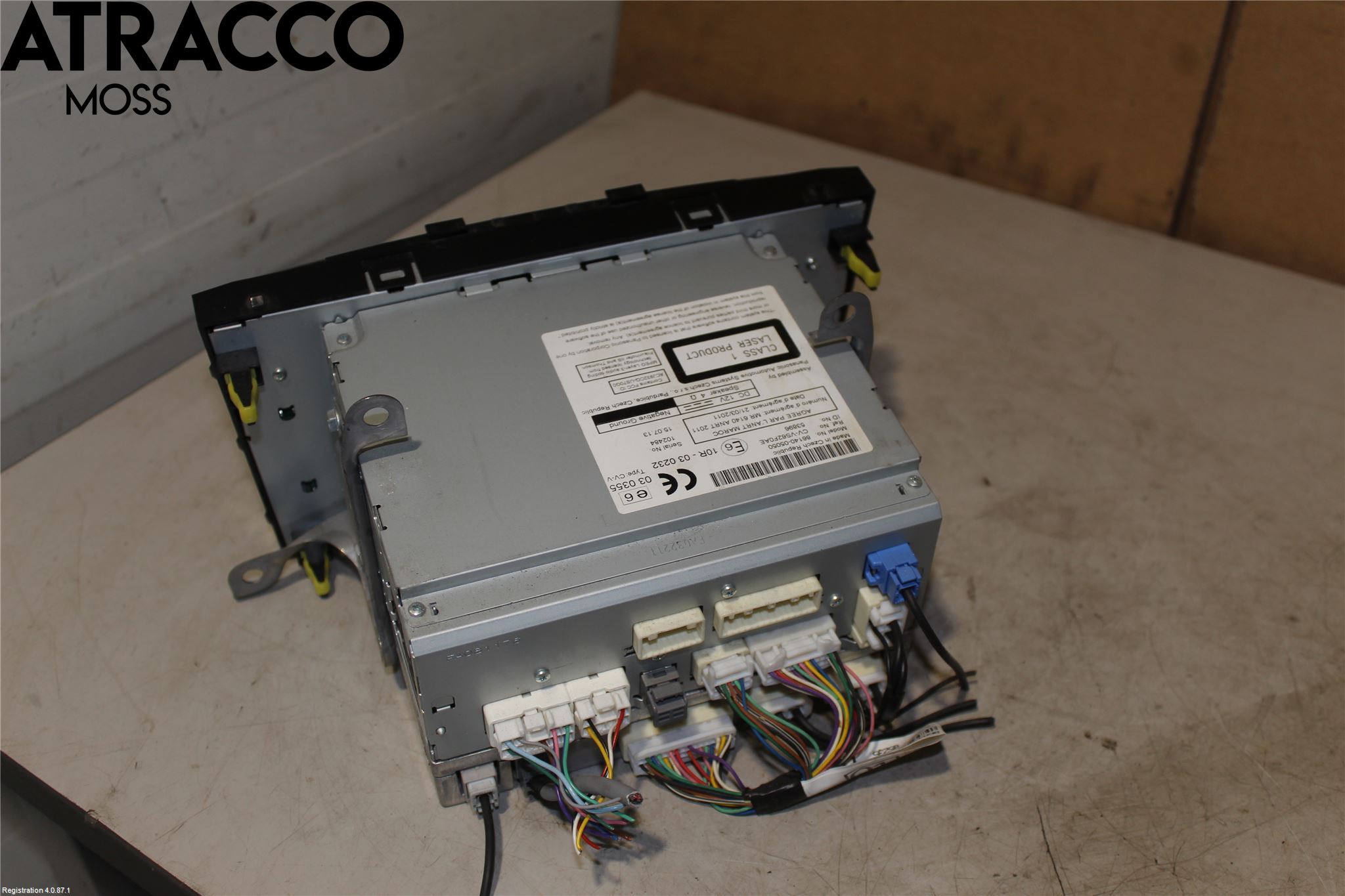 Toyota AVENSIS 09-15 Stereo Radio Med Cd