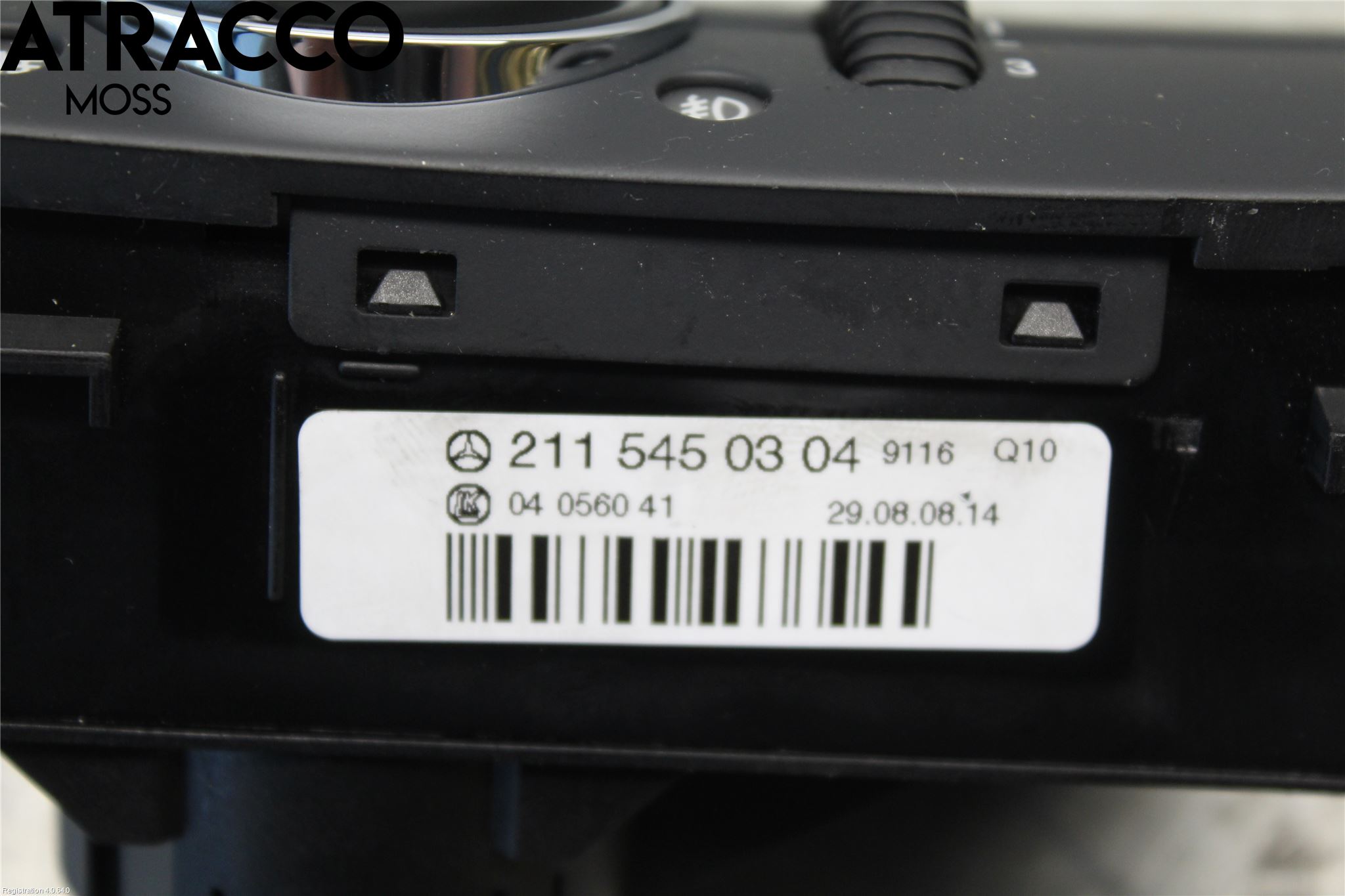 Mercedes-Benz MB E-KLASS (W211) 02-09 Bryter Hovedlys