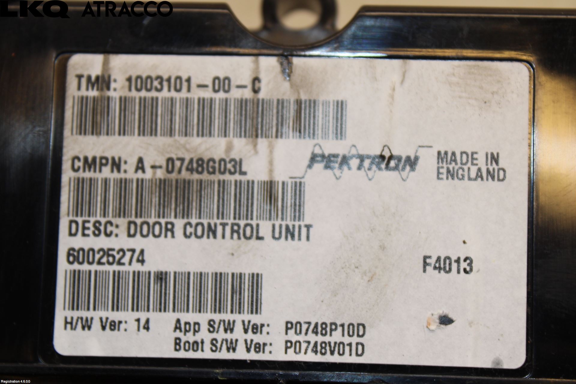 Tesla MODEL S 13- Styreenhet Dør