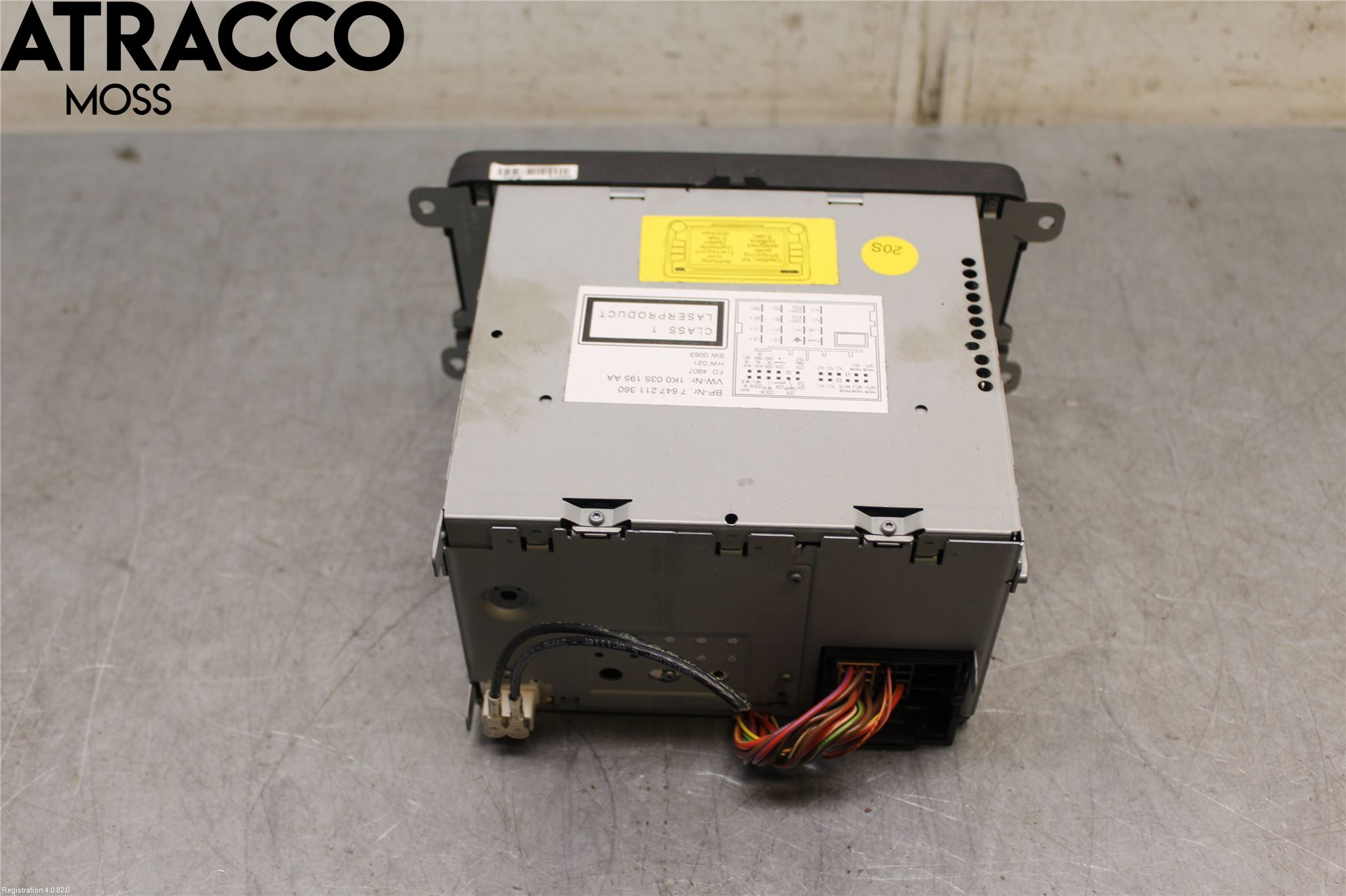 Volkswagen VW TIGUAN 07-16 Stereo Radio Med Cd