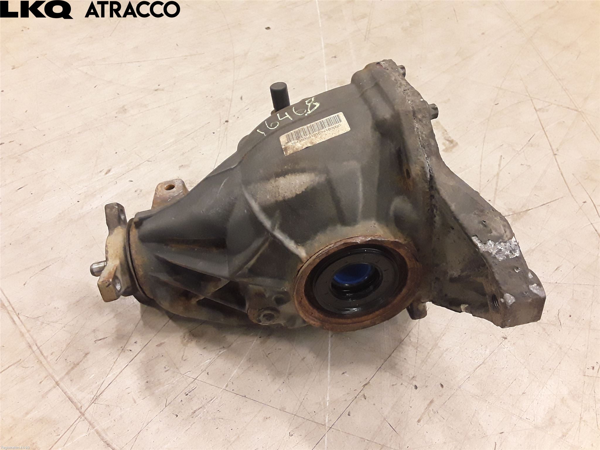 Mercedes-Benz MB C-KLASS (W204) 07-15 Bakaksel Kardang Bak -Diff