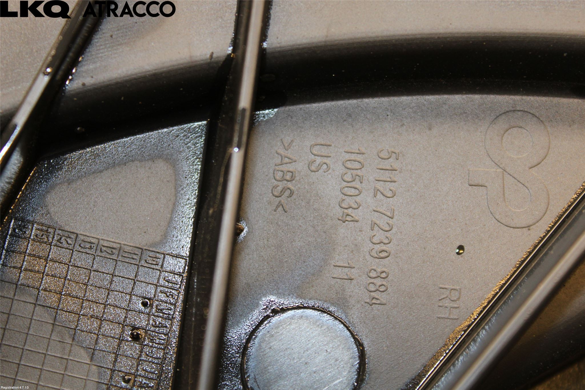 BMW X3 F25 10-17 Støtfanger Bak Feste