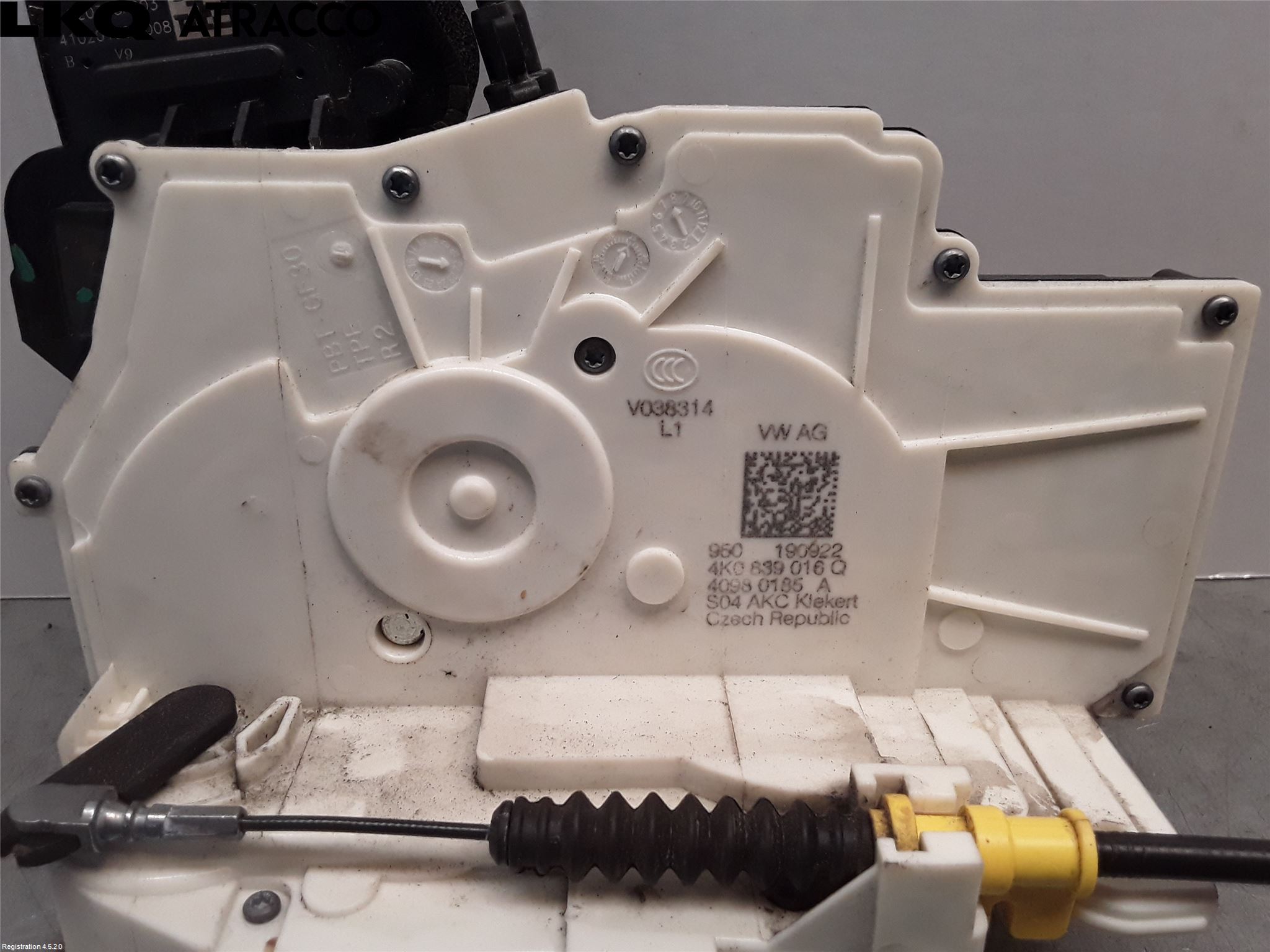 Audi E-TRON, S GE 19- Dørlås - Låsekasse