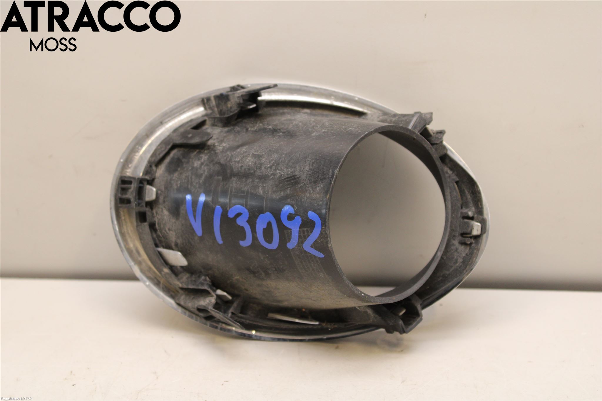 Nissan QASHQAI 14-17 Frontlykt Kurve-Tåkelys Ramme