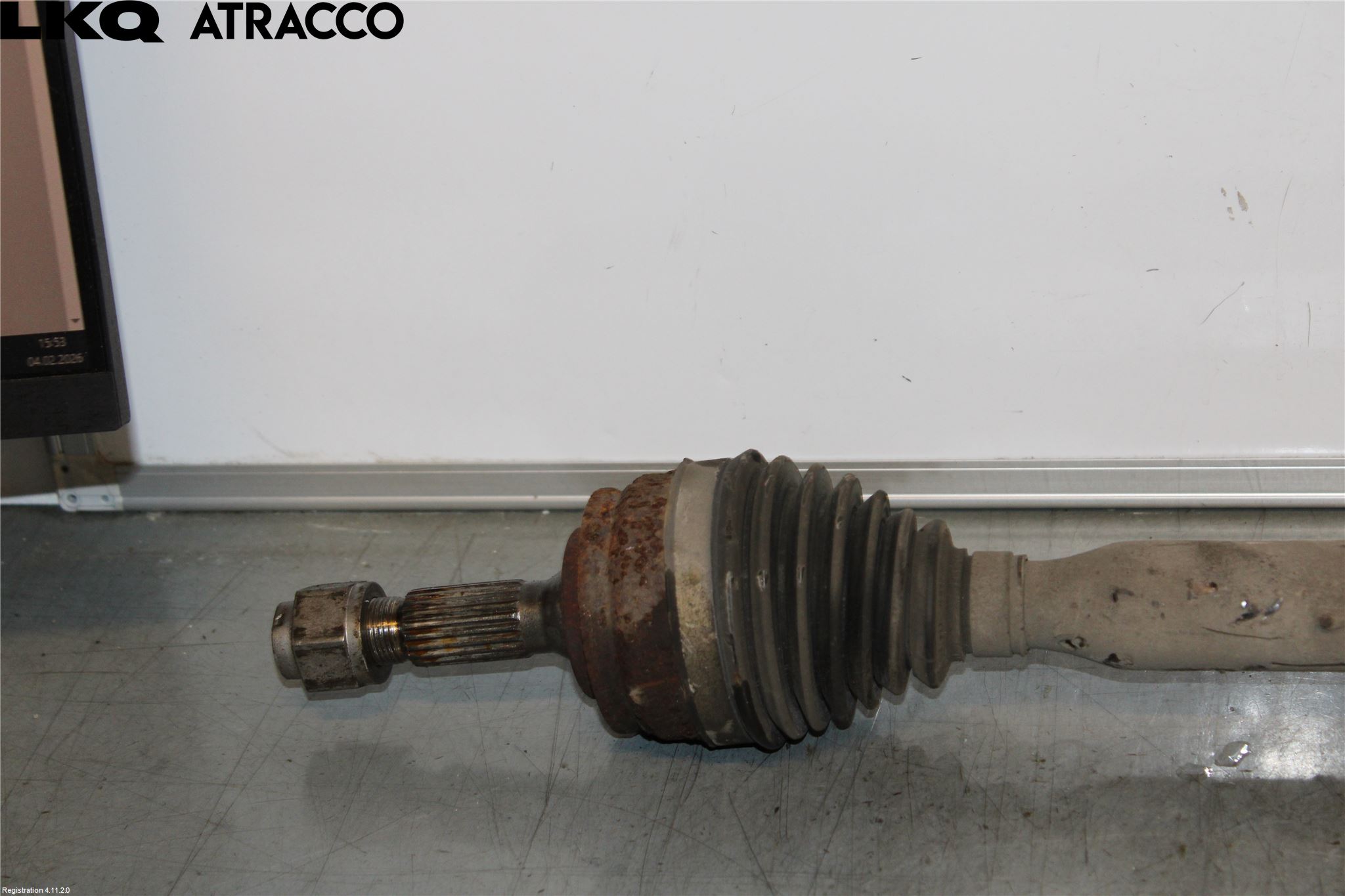 Citroen JUMPY 07-16 Drivaksel Foran Kompl Høyre