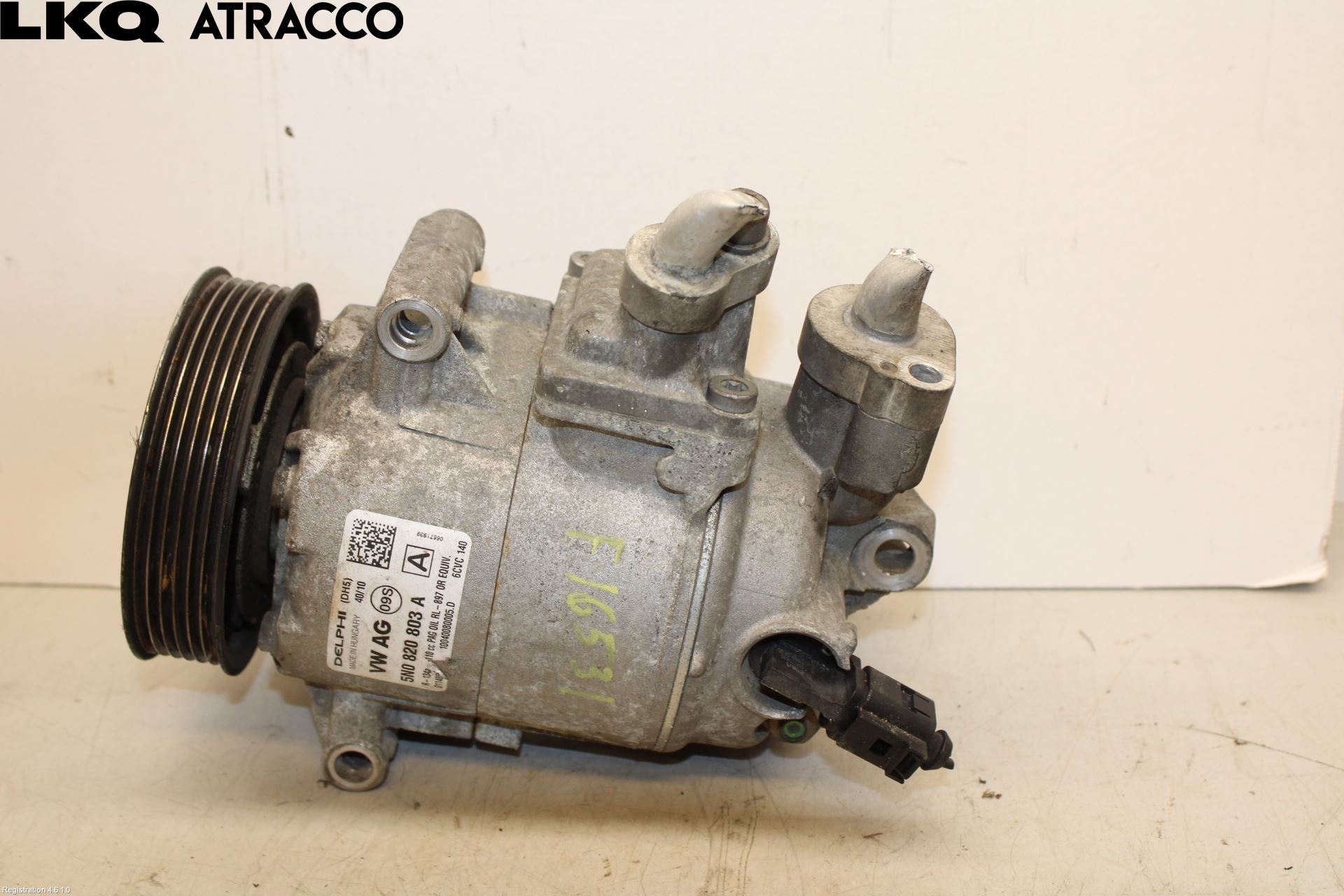 Volkswagen VW GOLF PLUS/CROSS GOLF 04-14 Varme Ac Kompressor