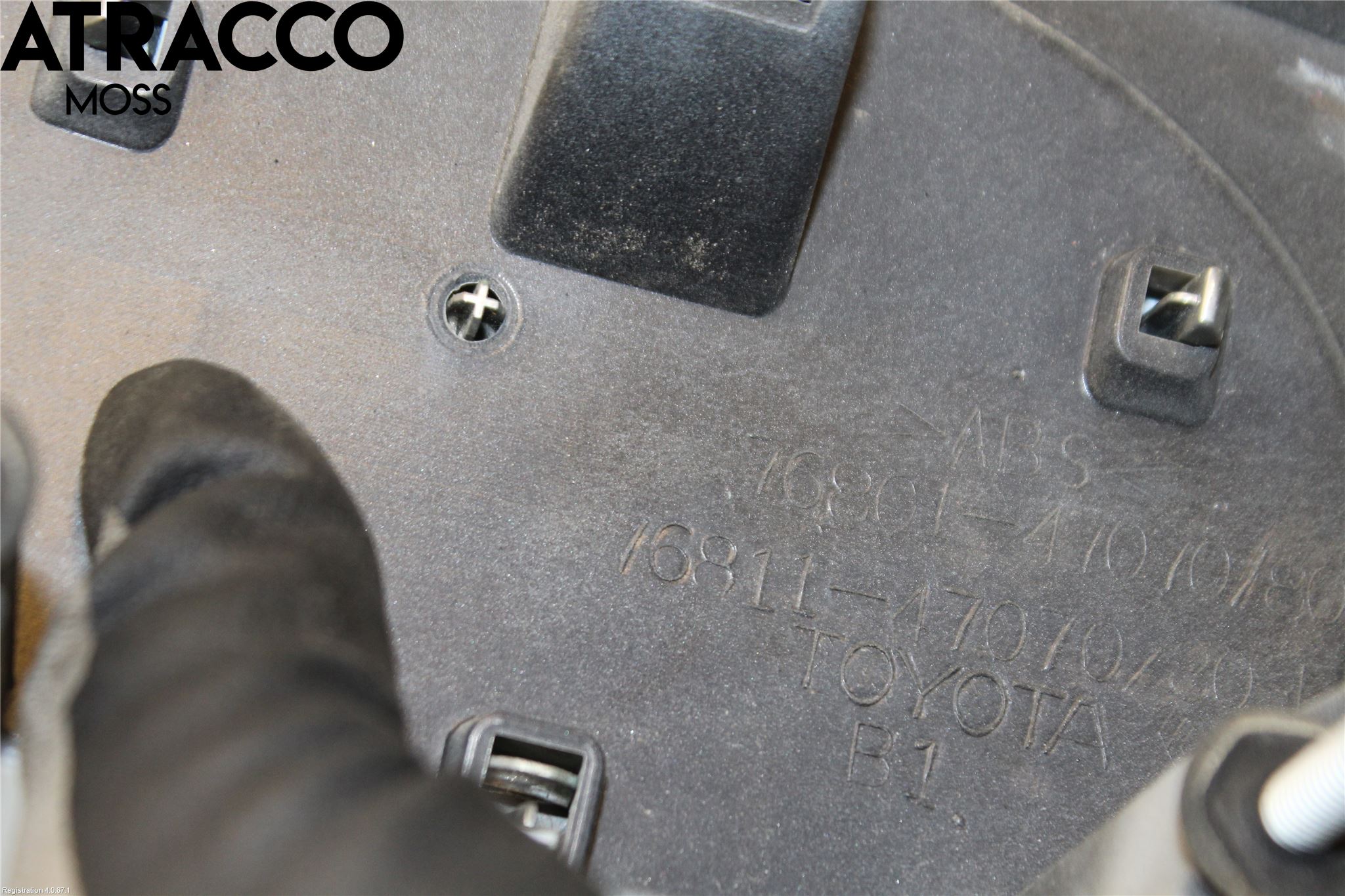 Toyota PRIUS ZVW30 09-20 List Bak-Bakluke