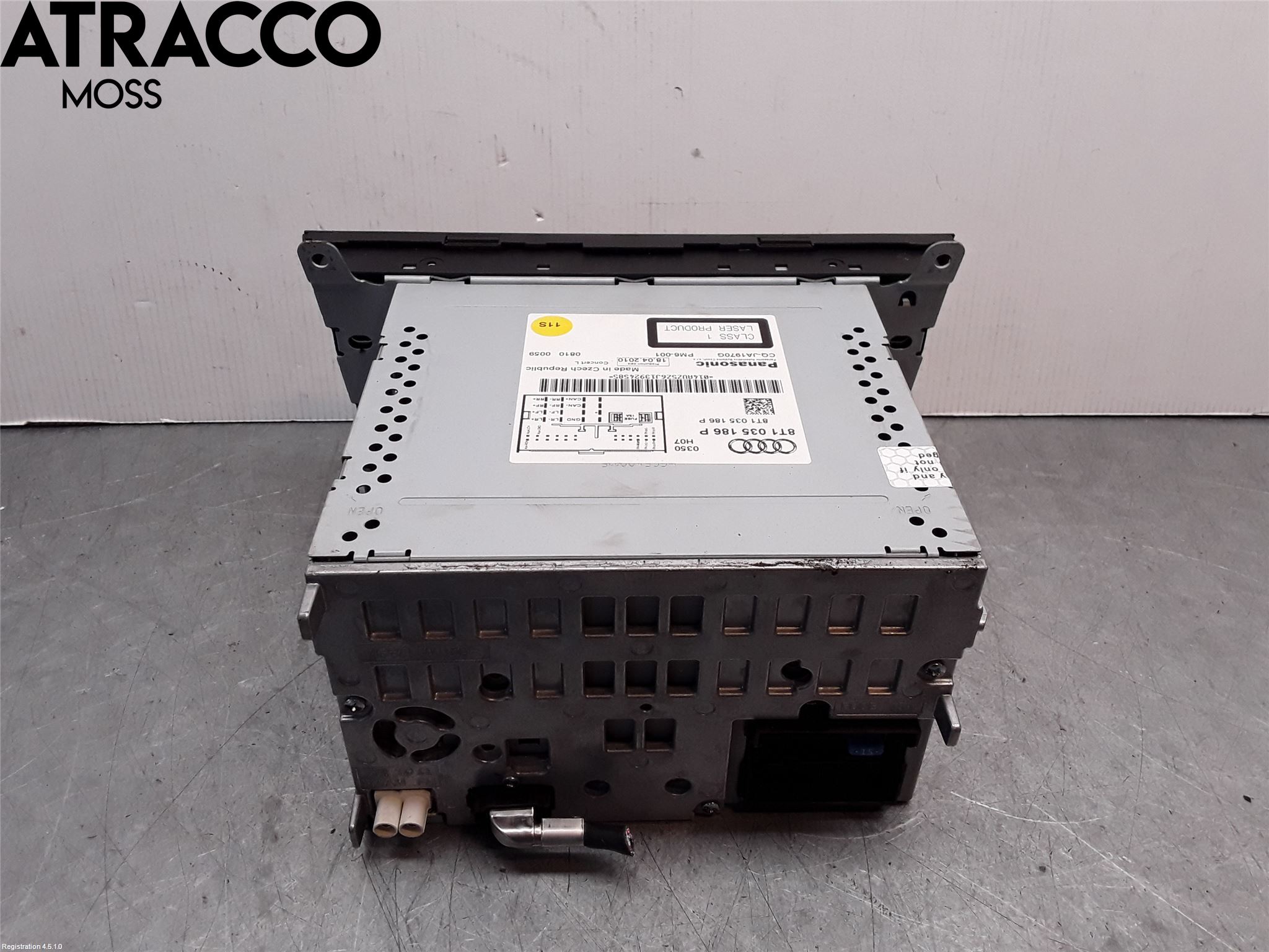 Audi Q5 09-16 Stereo Radio Med Cd