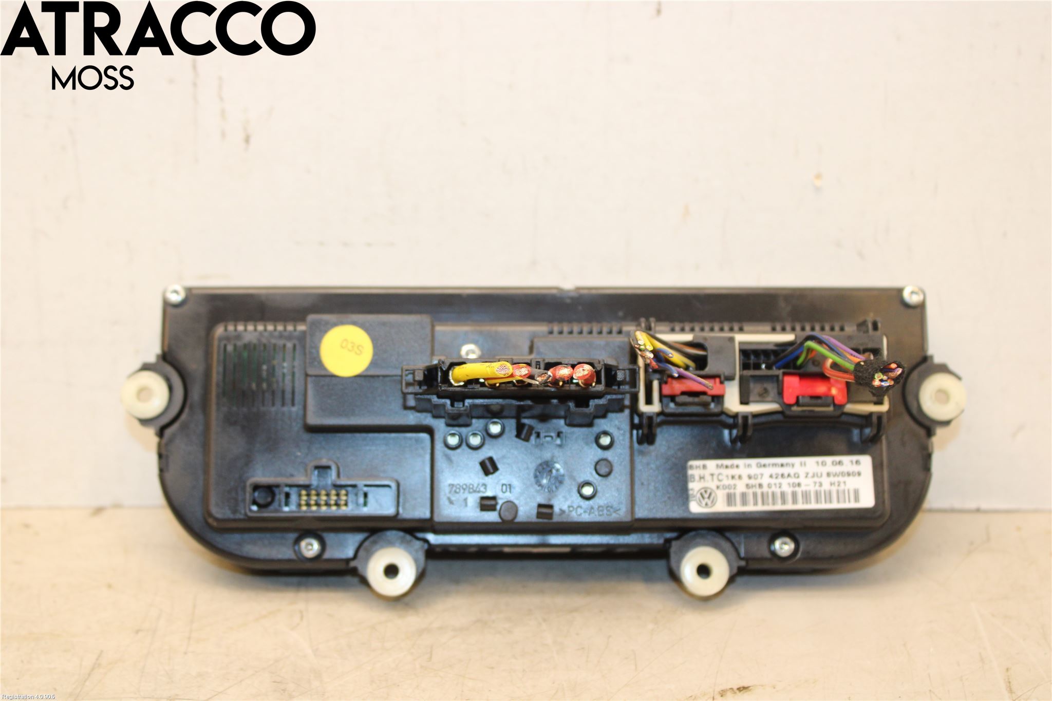 Volkswagen VW CADDY 16-20 Varme Ac Betjening-Display