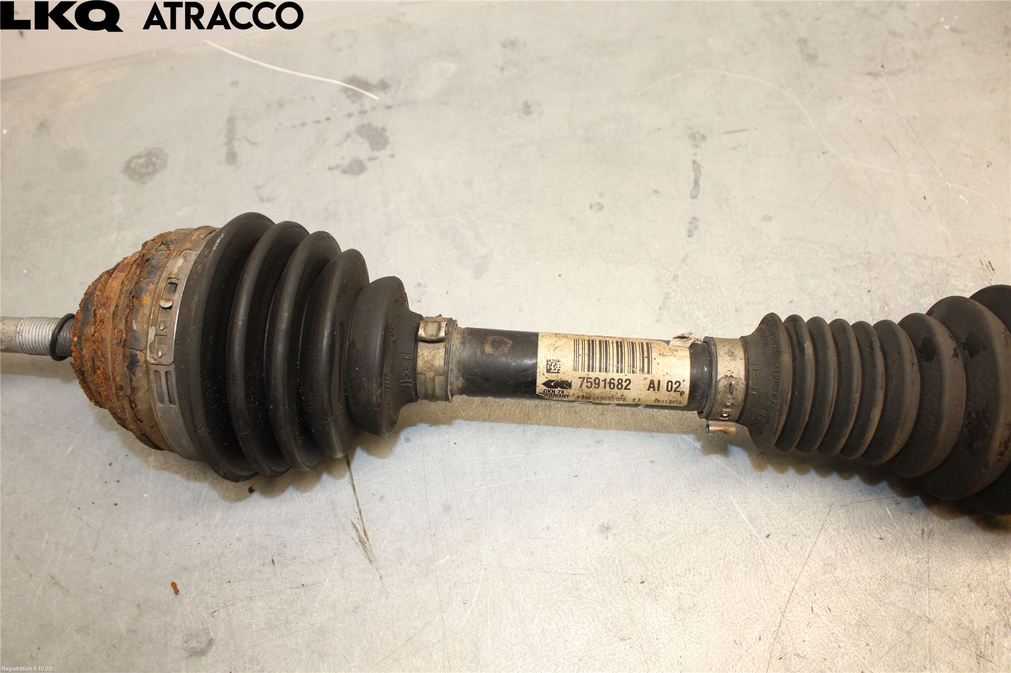 BMW X1 E84 10-15 Drivaksel Foran Kompl Høyre