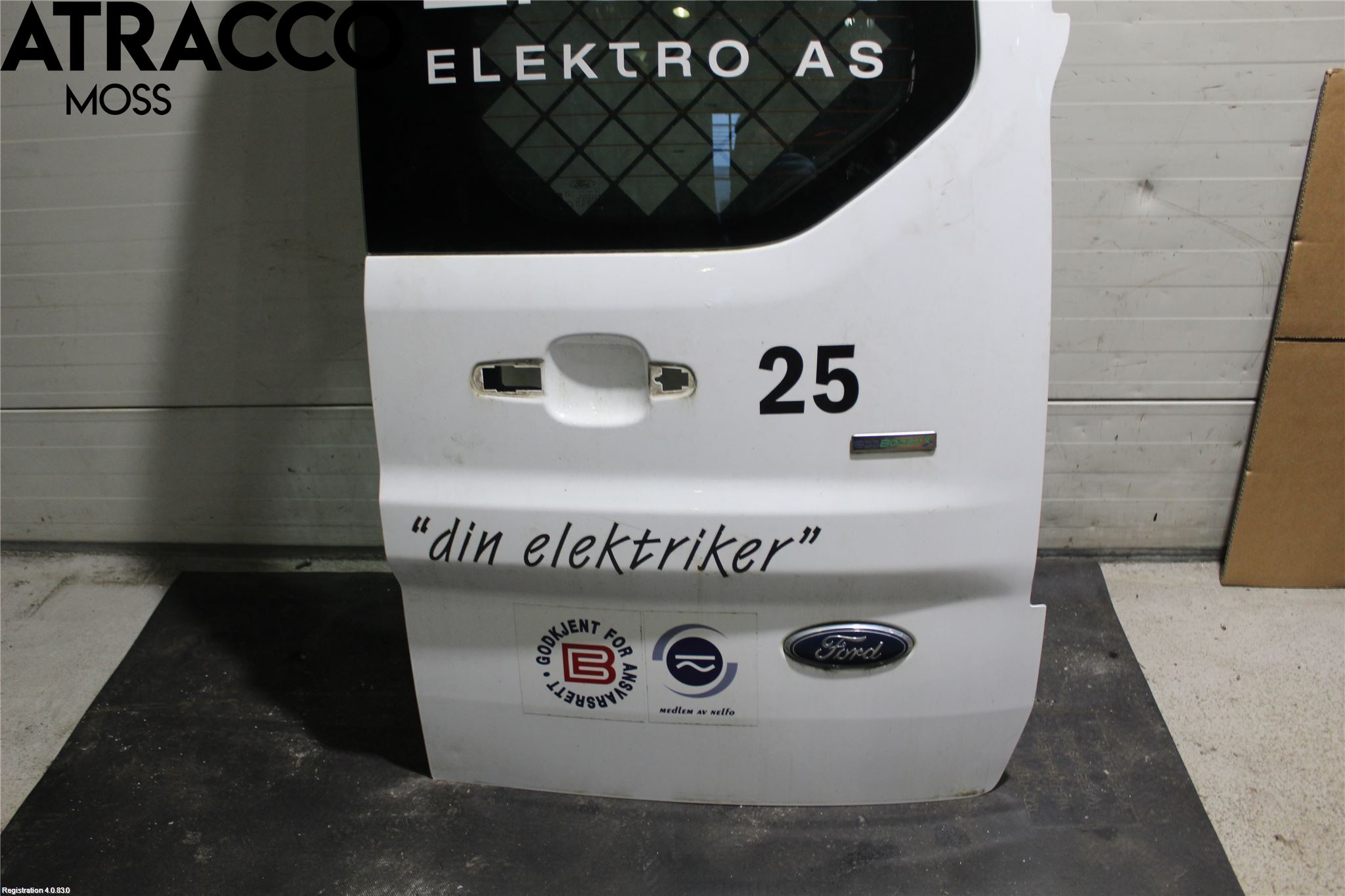 Ford TRANSIT/TOURNEO CONNECT 13-22 Dør Bak Van - Vare Høyre