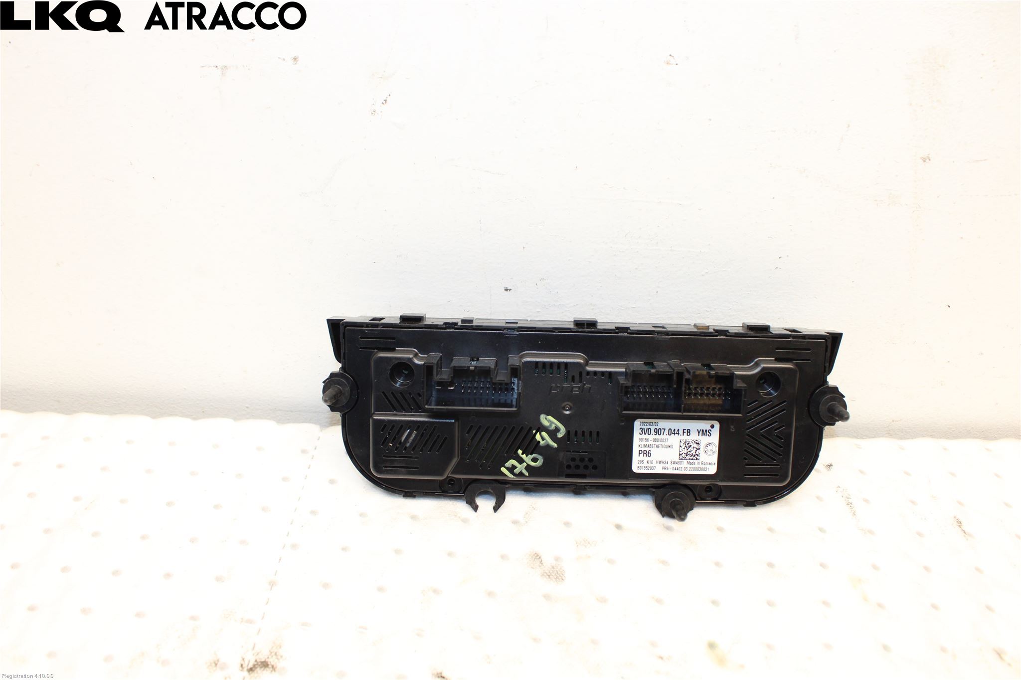 Skoda SUPERB 16-24 Varme Ac Betjening-Display