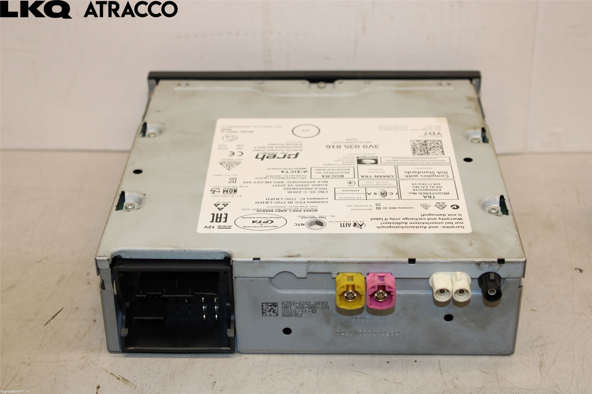 Skoda SUPERB 16-24 Stereo Radio Med Cd