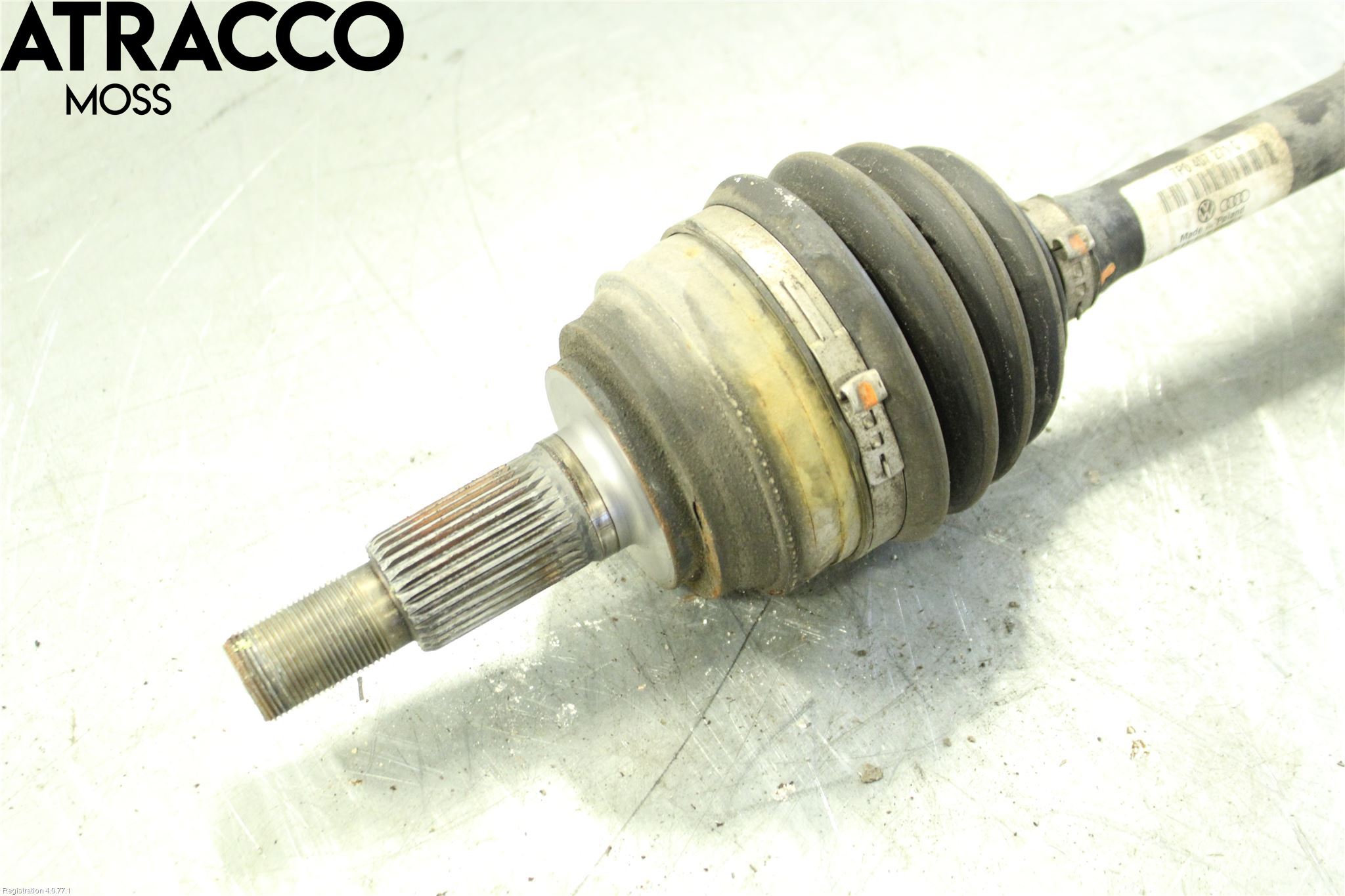 Porsche CAYENNE 03- Drivaksel Foran Kompl Venstre