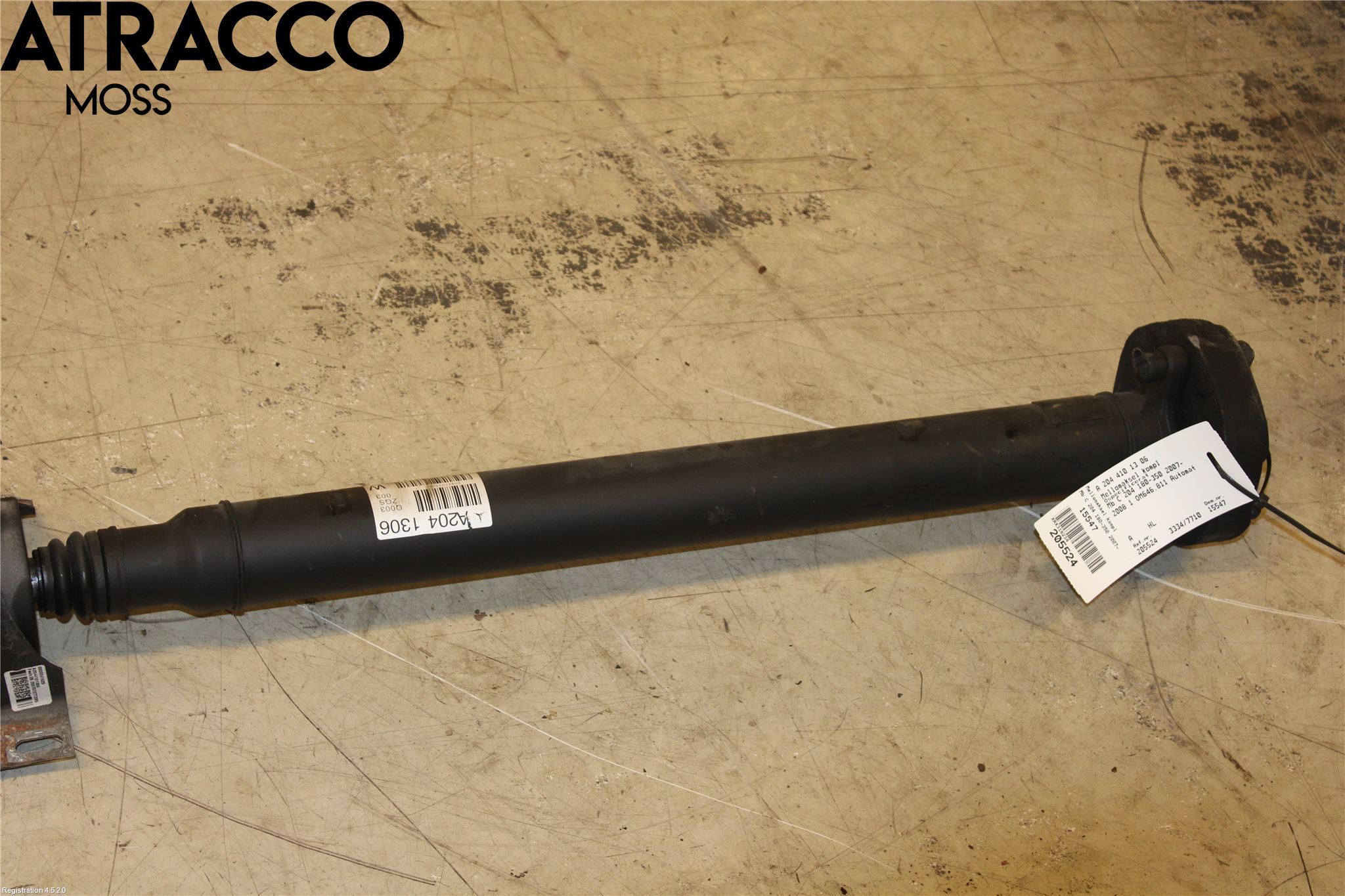 Mercedes-Benz MB C-KLASS (W204) 07-15 Mellomaksel Kompl