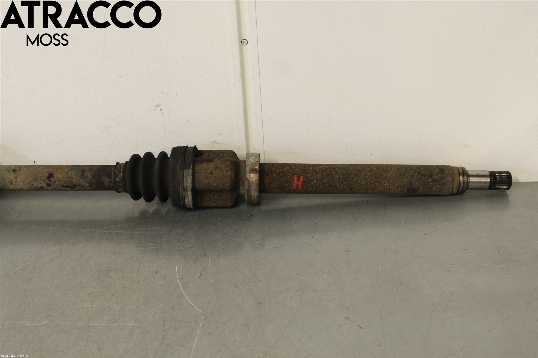 Volvo S40 08-12 Drivaksel Foran Kompl Høyre