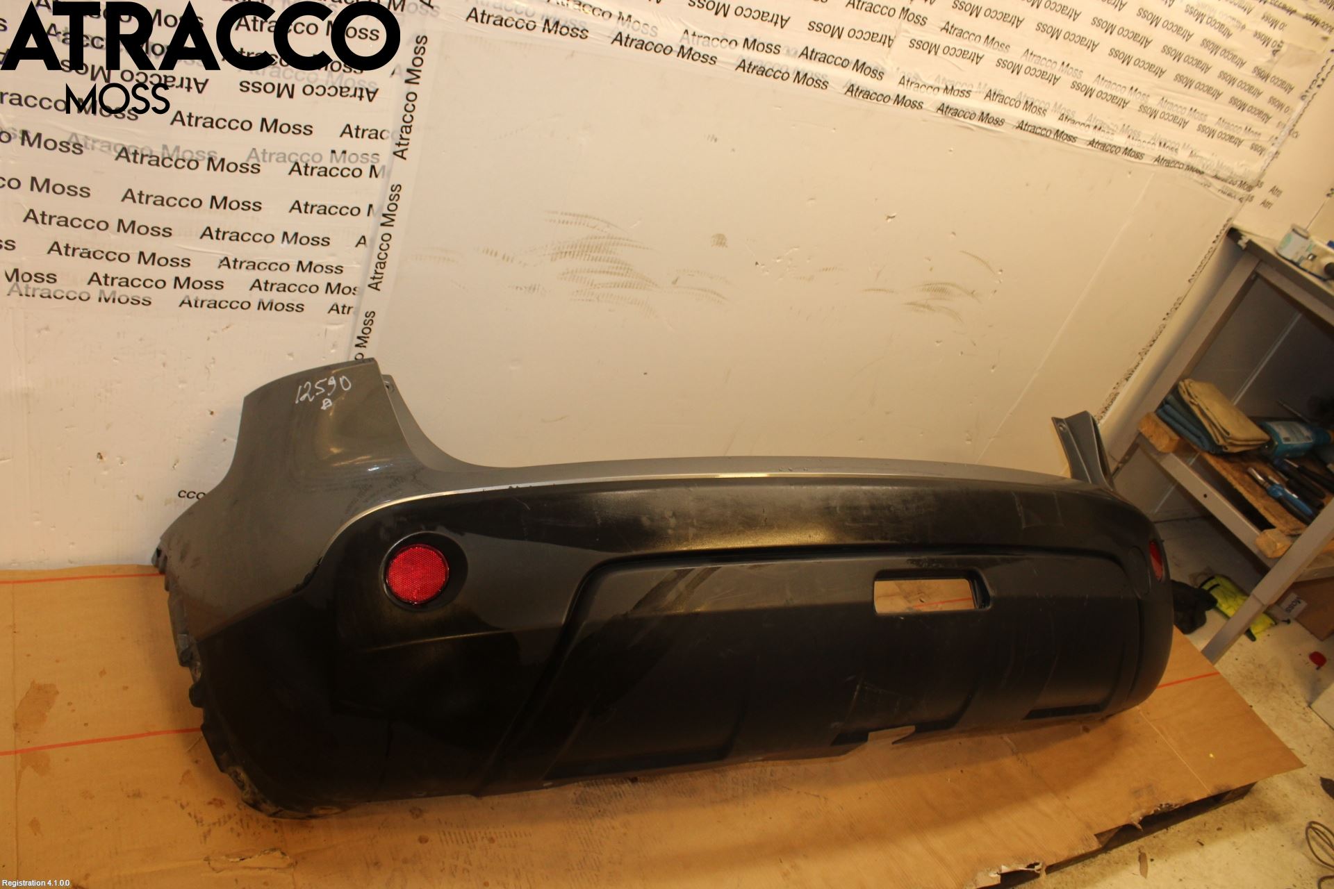 Nissan QASHQAI 10-14 Støtfanger Bak