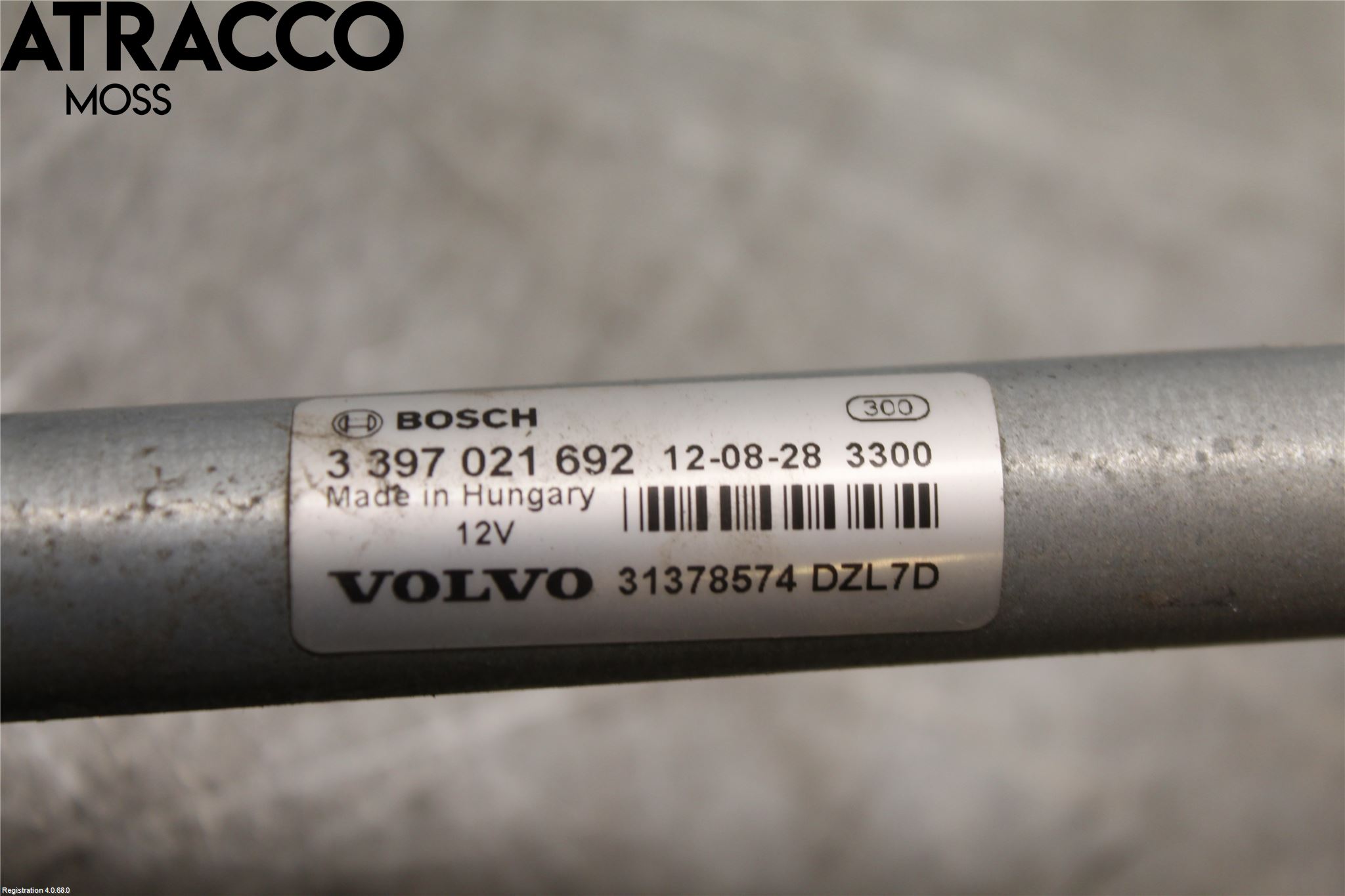 Volvo V40 12-19 Viskermotor Frontrute