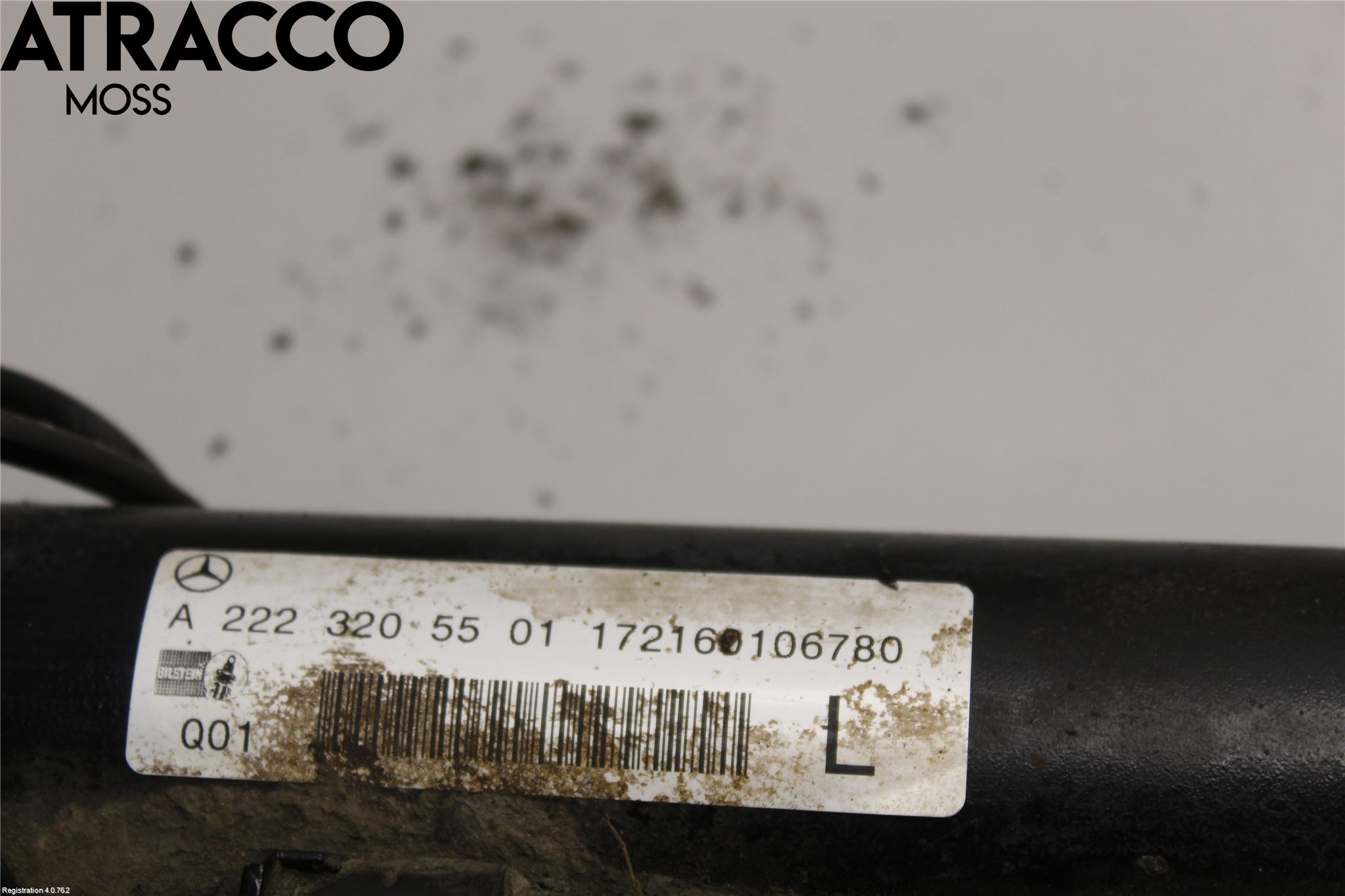 Mercedes-Benz MB S-KLASS (W222) 13-20 Fjærbein Bak Venstre