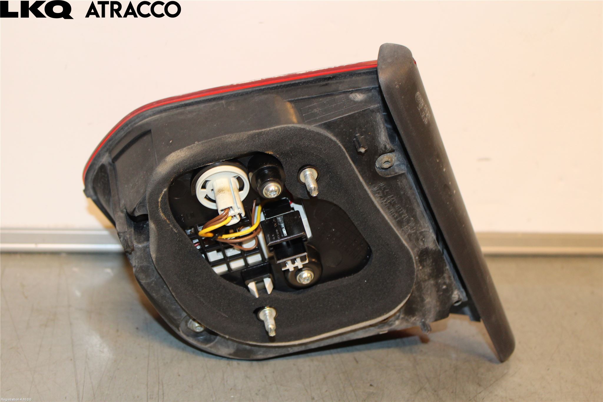 Volkswagen VW GOLF VI 09-13 Baklykt Høyre  På Luke(Indre)