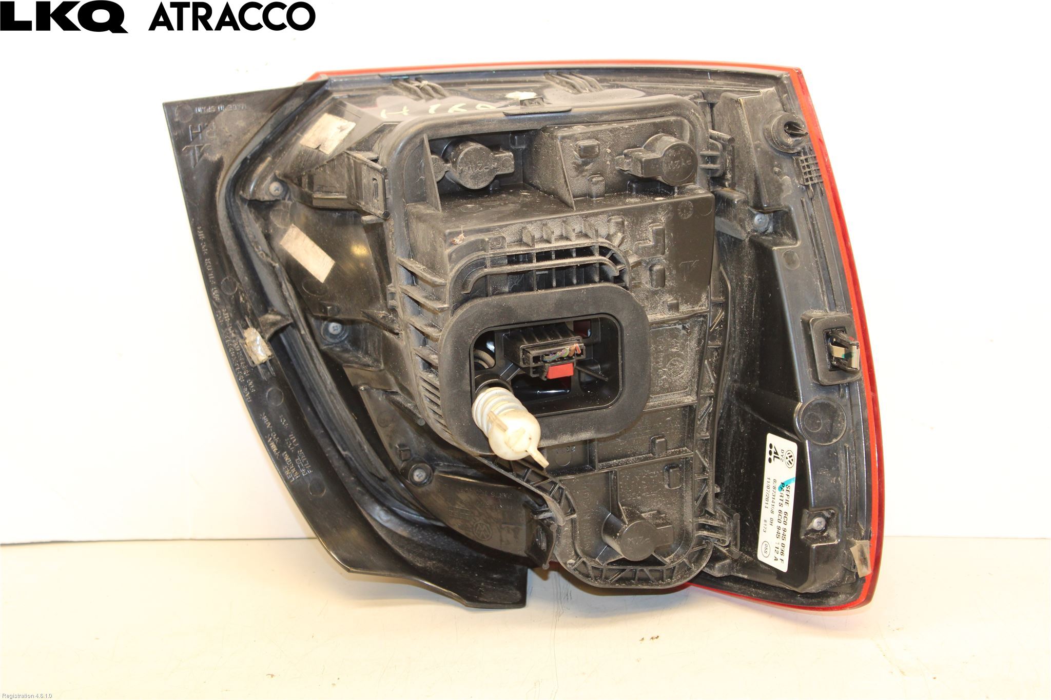 Volkswagen VW POLO 10-17 Baklykt Høyre