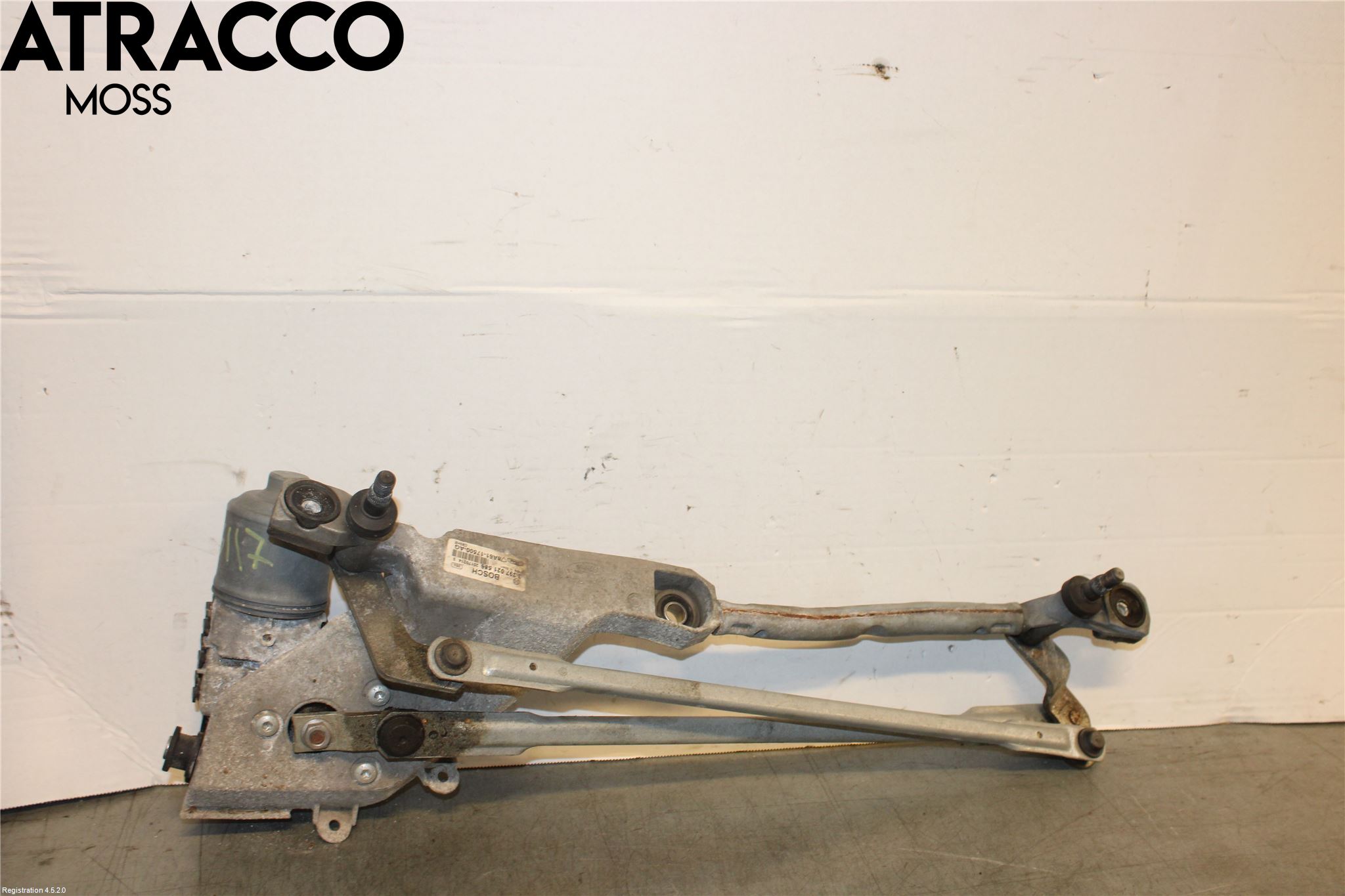 Ford FIESTA 13-17 Viskermotor Frontrute