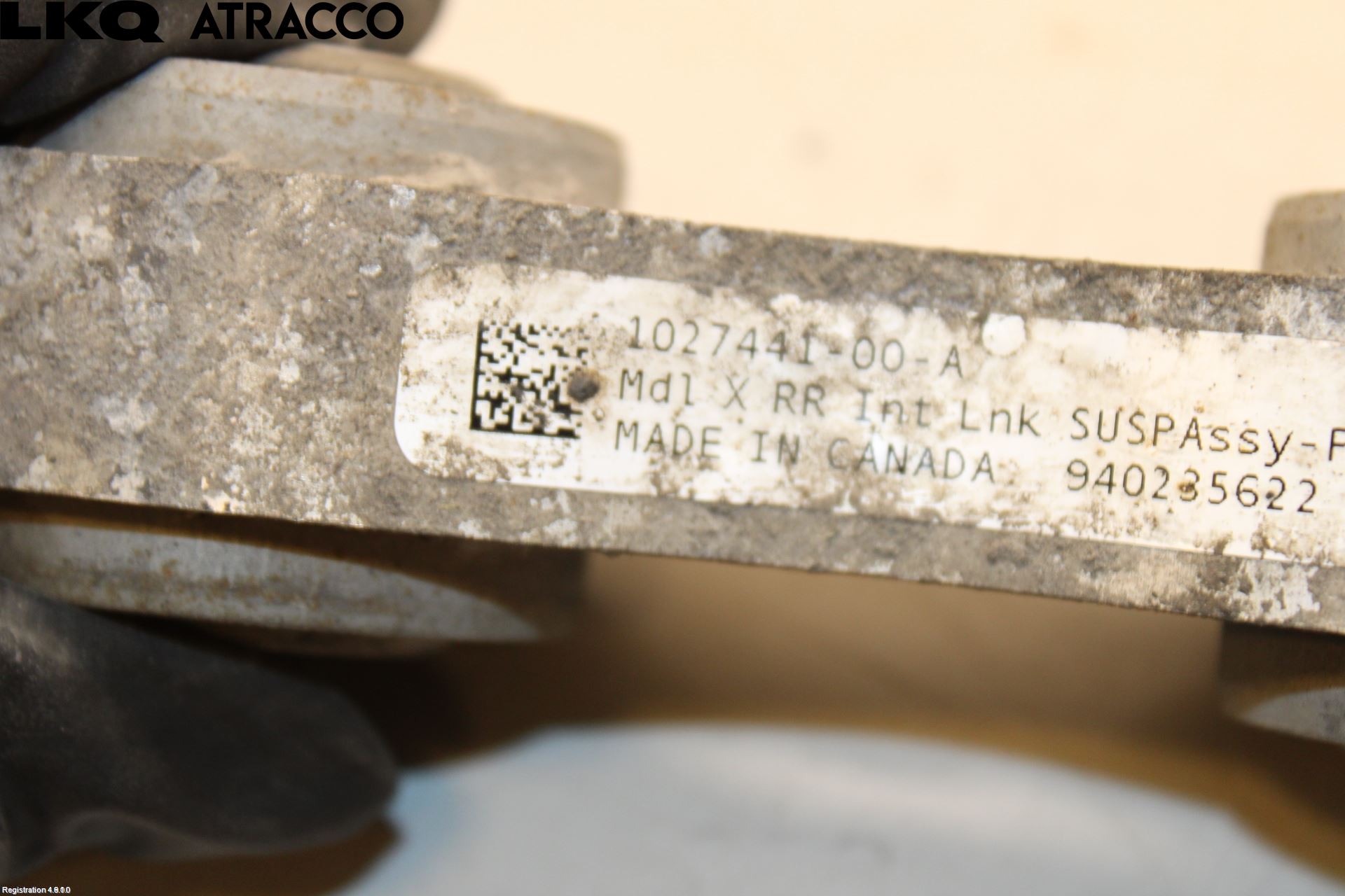 Tesla MODEL X 16- Bærearm Bak Høyre