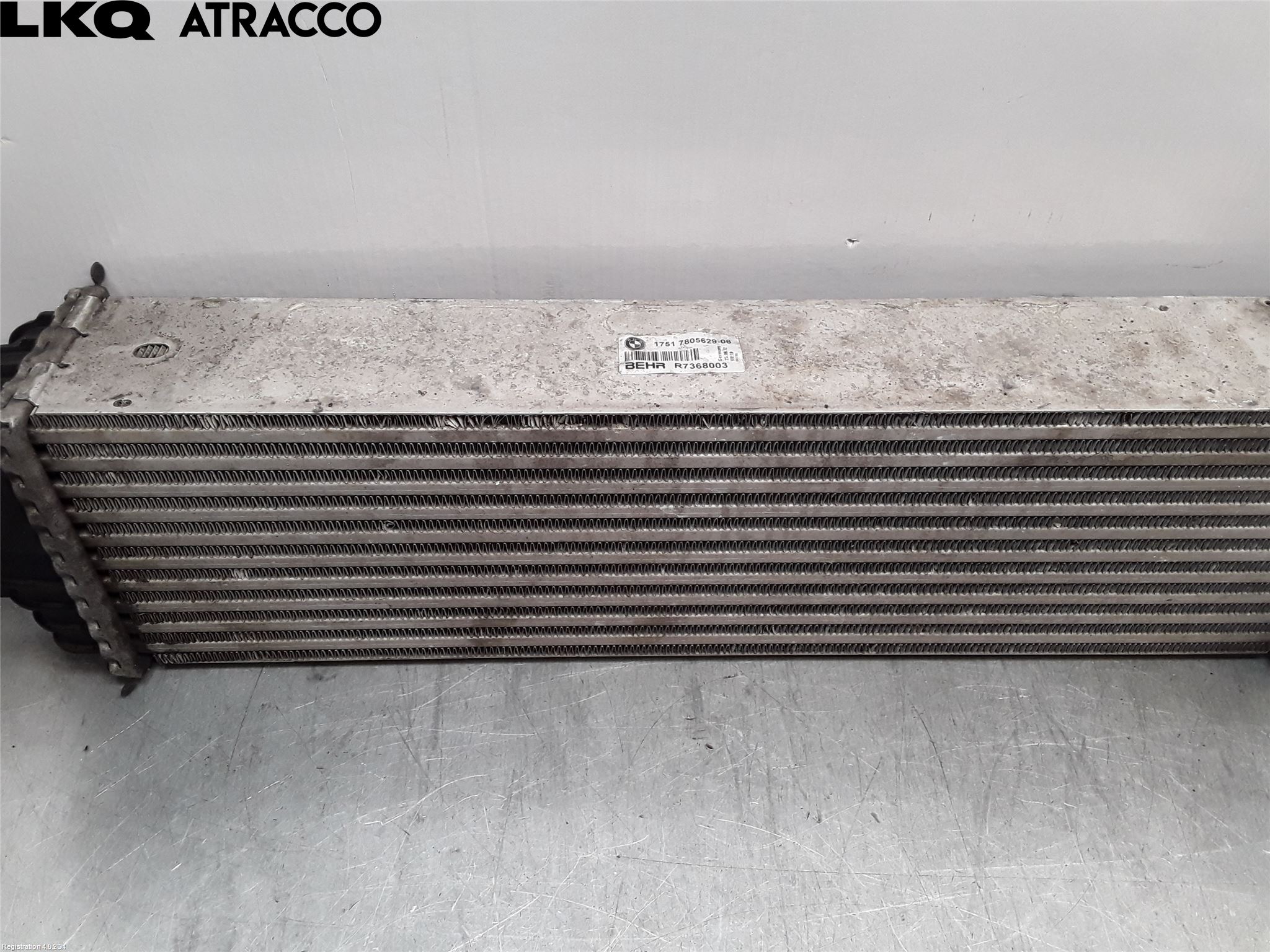 BMW 7 F01/02/03/04 09-15 Intercooler Radiator