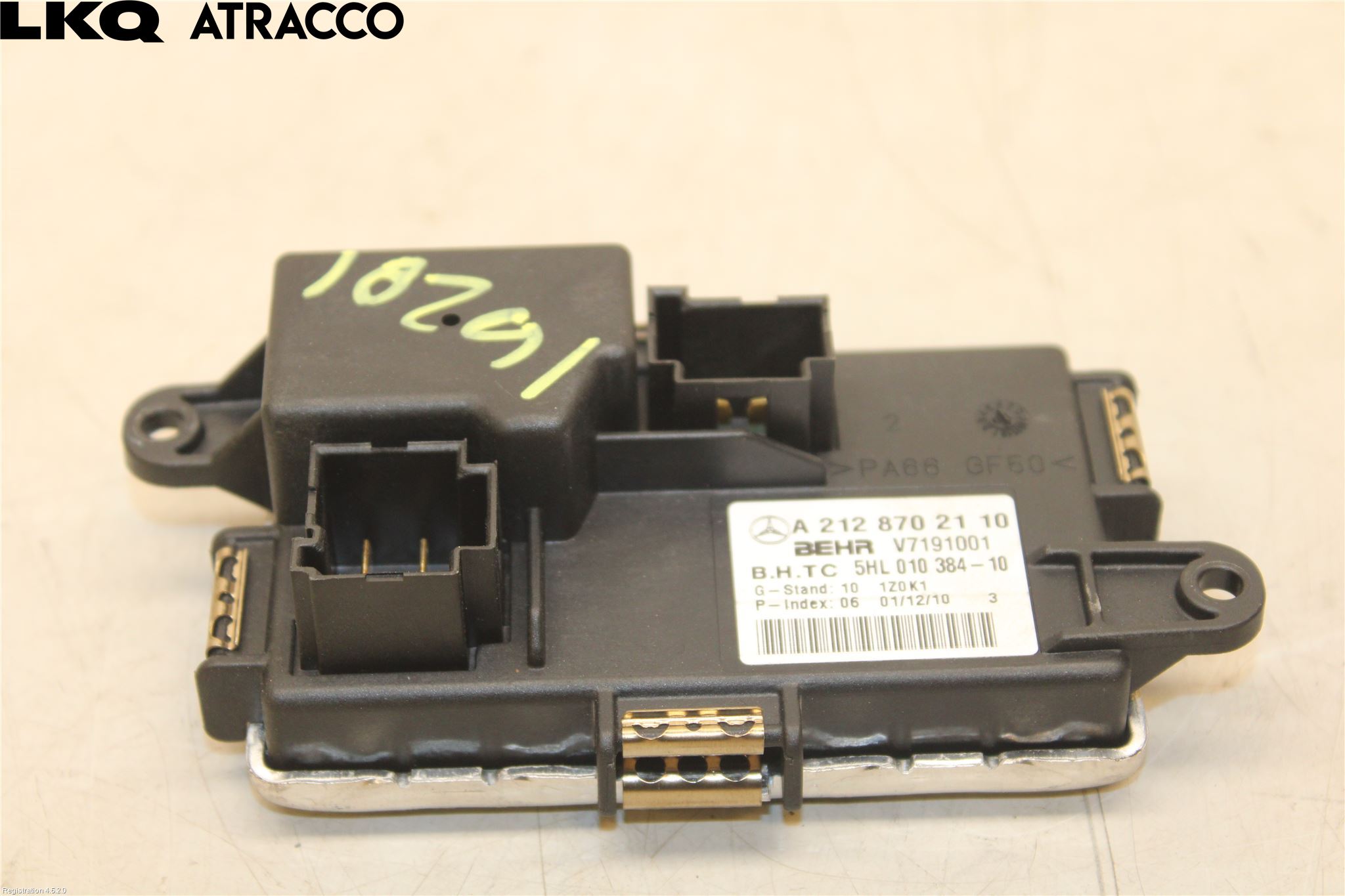 Mercedes-Benz MB E-KLASS (W212) 09-16 Varmeapparat Viftemotstand