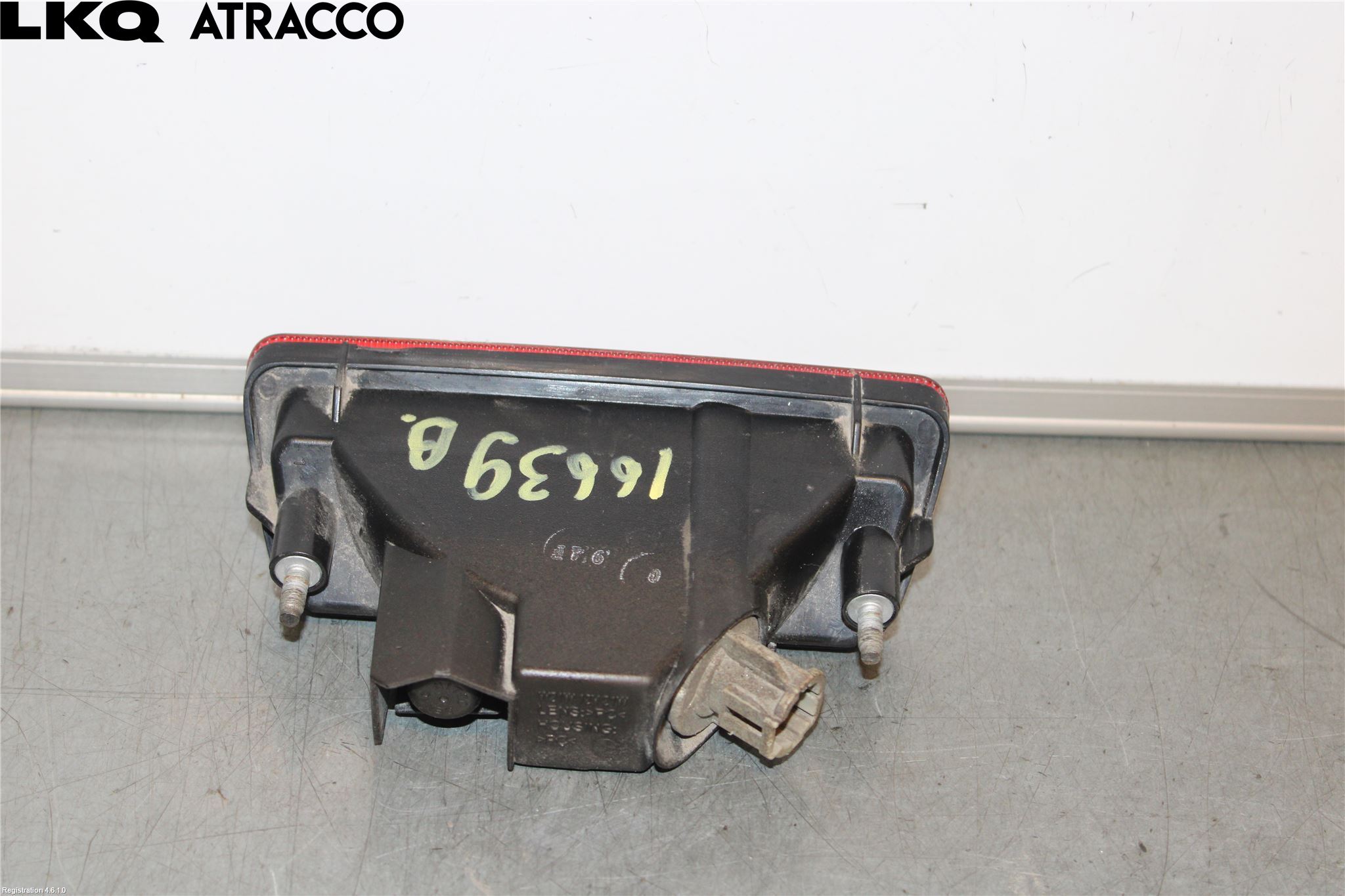 Nissan LEAF 18- Baklykt Ryggelys-Tåkelys