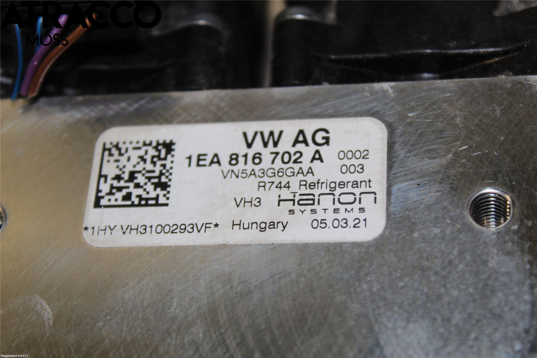 Skoda ENYAQ iV 21- Varme Ac Ekspansjonsventil