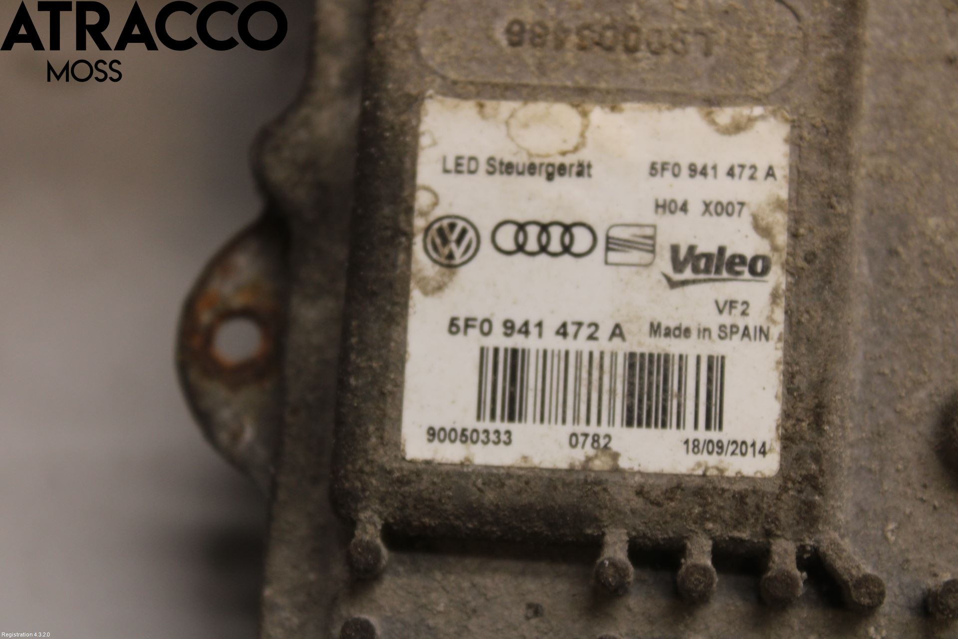 Volkswagen VW GOLF / E-GOLF VII 13-20 Styreenhet Xenon