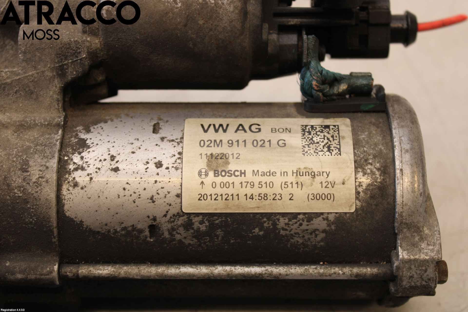 Volkswagen VW UP! / E-UP! Startmotor