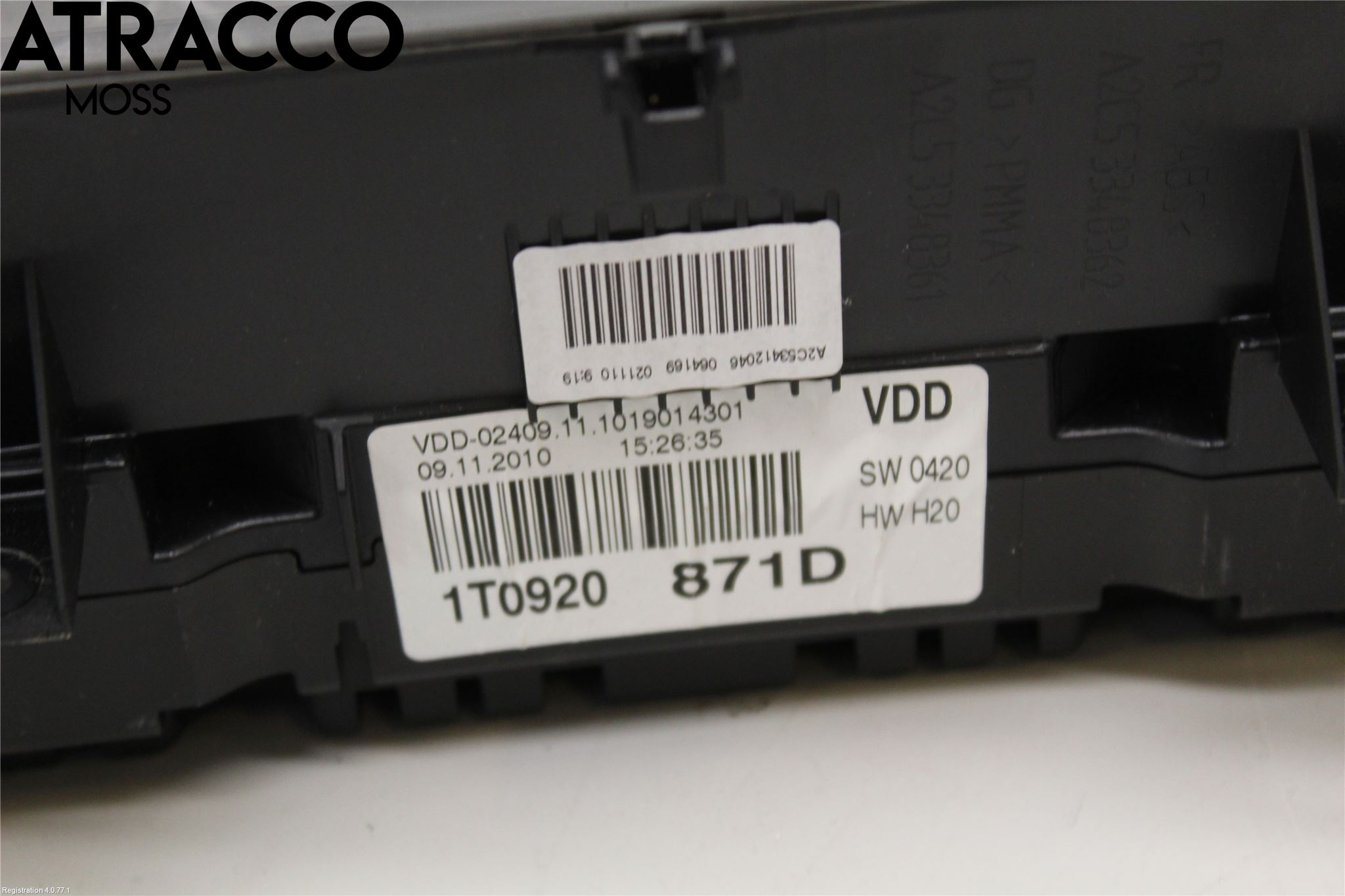 Volkswagen VW TOURAN 10-15 Instr Kombinert