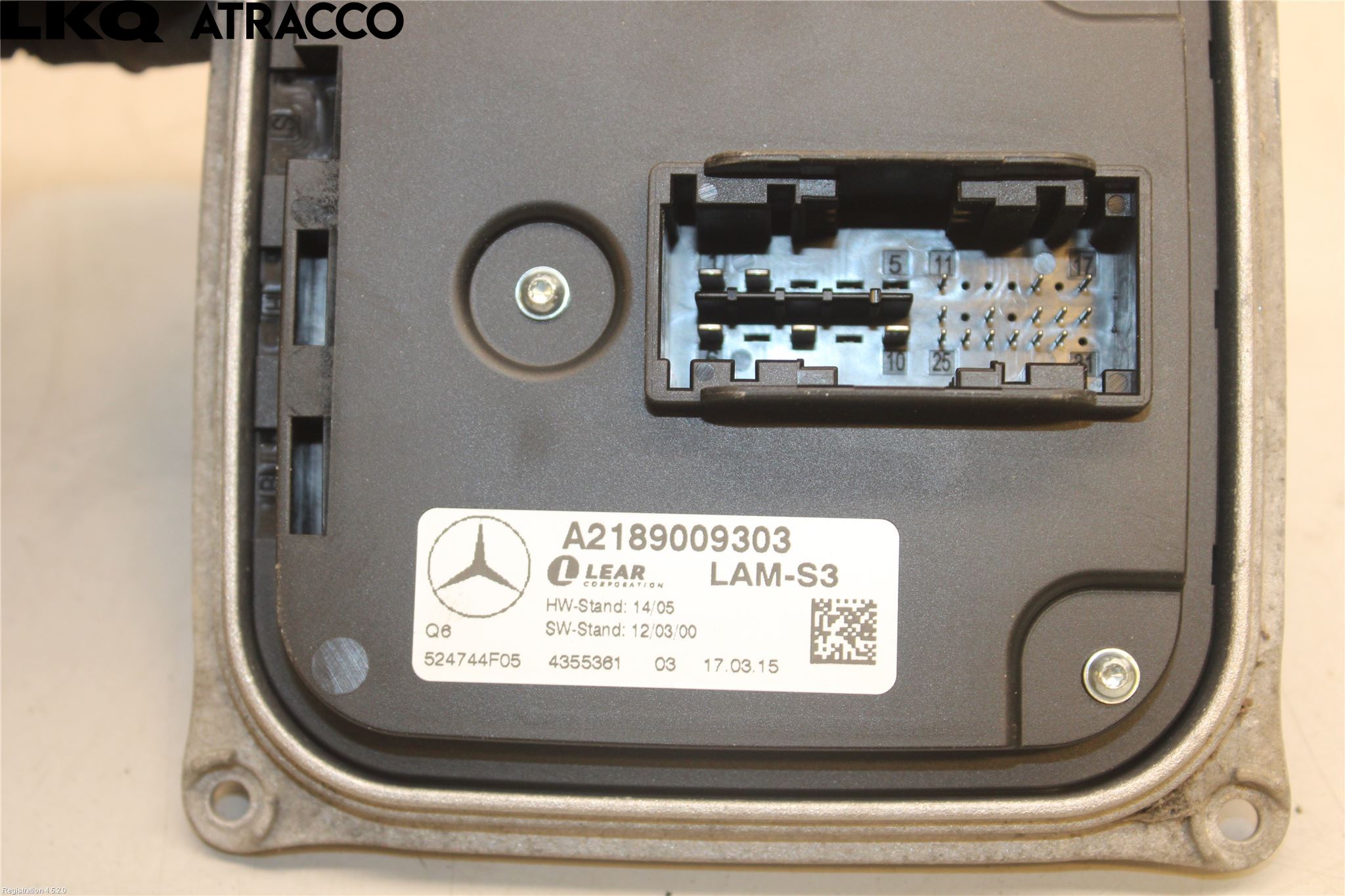 Mercedes-Benz MB A-KLASS (W176) 13-18 Styreenhet Xenon