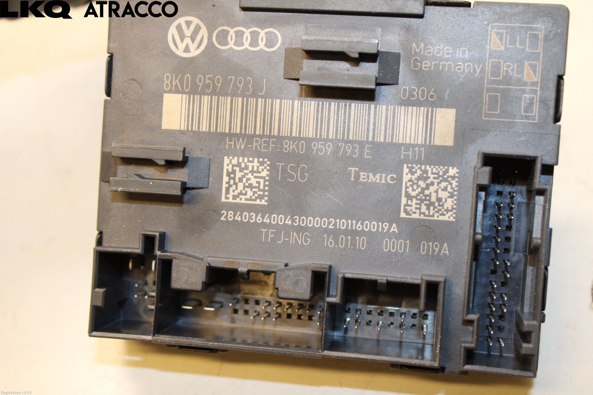 Audi A4/S4 08-11 Styreenhet Dør