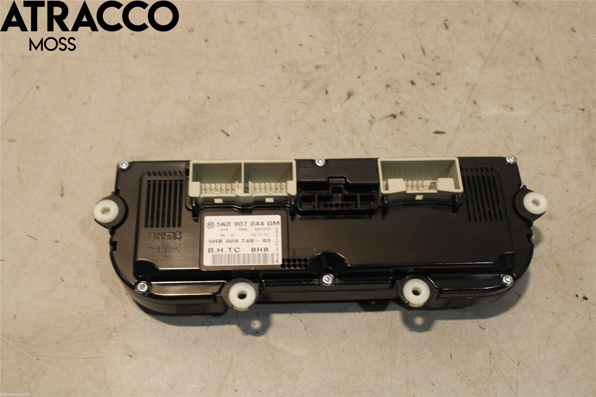 Volkswagen VW TIGUAN 07-16 Varme Ac Betjening-Display