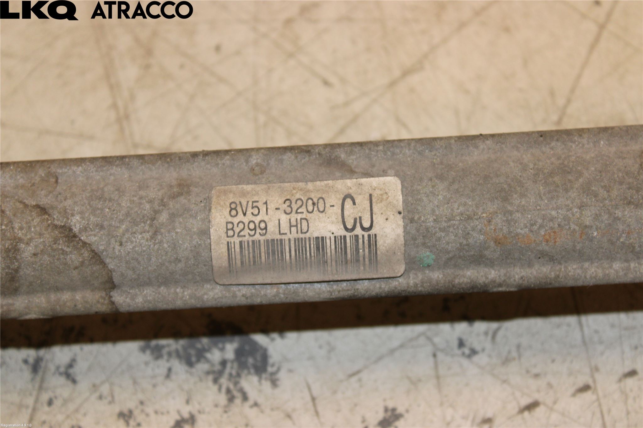 Ford S-MAX 06-15 Servo Snekke - Tannstang