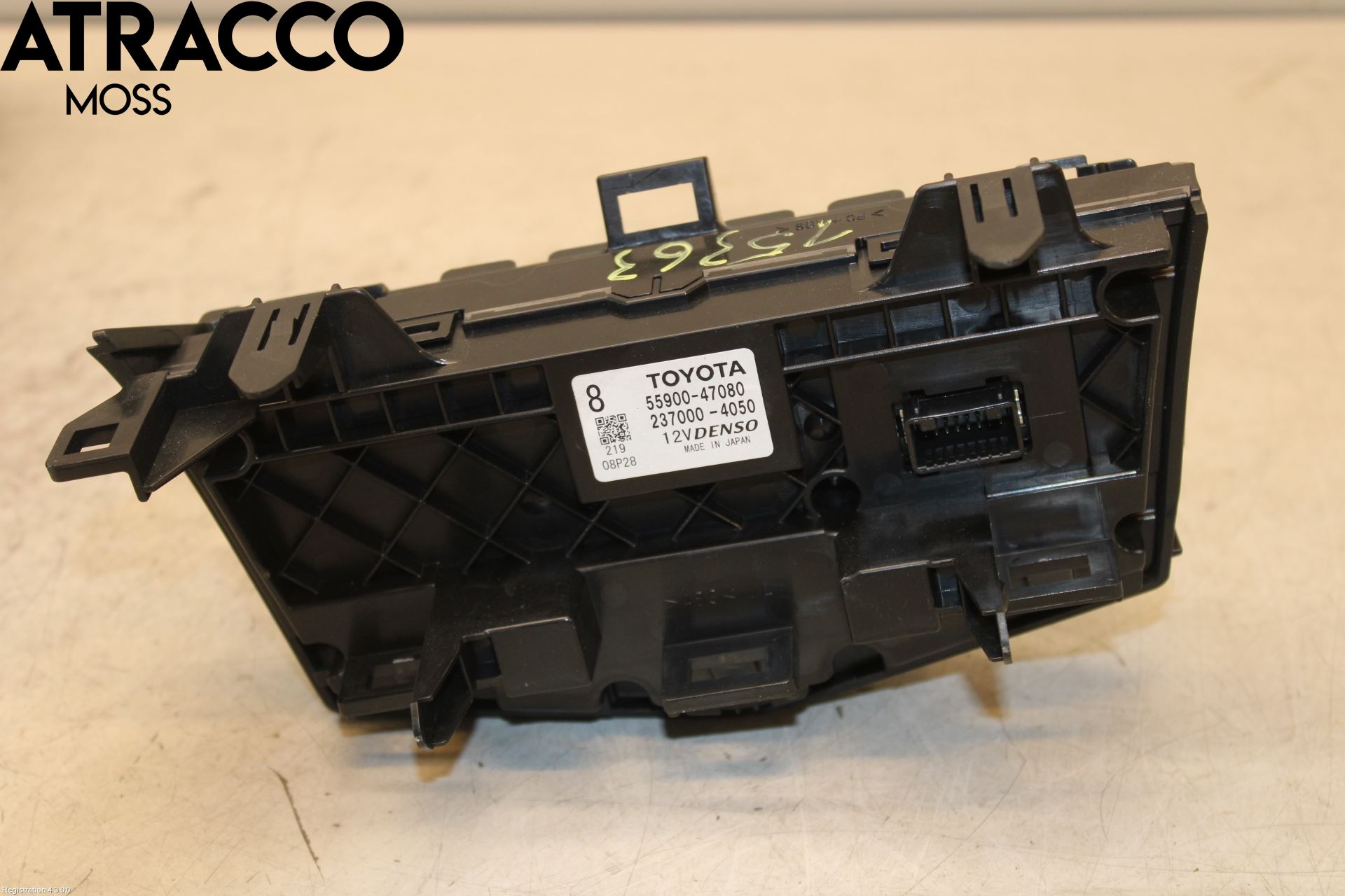 Toyota PRIUS+ ZVW40 12-20 Varme Ac Betjening-Display