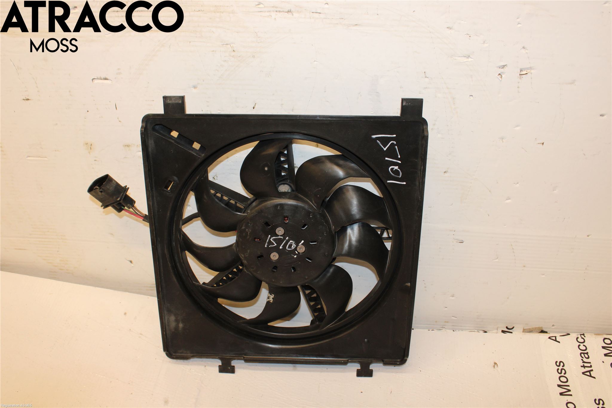 Volkswagen VW UP! / E-UP! Kjølevifte Elektrisk