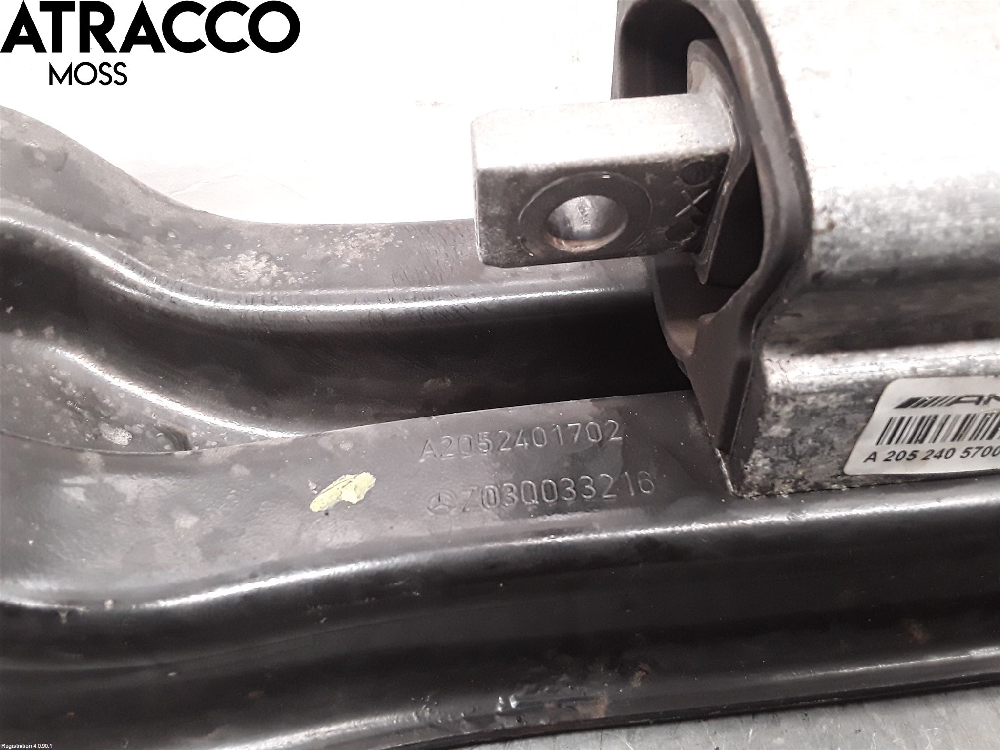 Mercedes-Benz MB C-KLASS (W205) 14-21 Motor Feste Stål-Alu