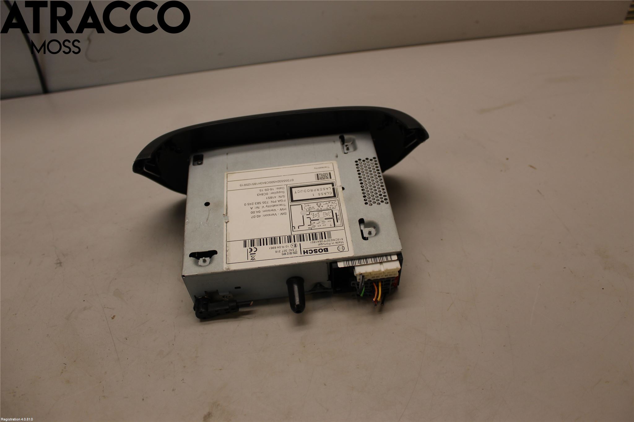 Peugeot BIPPER Stereo Radio Med Cd