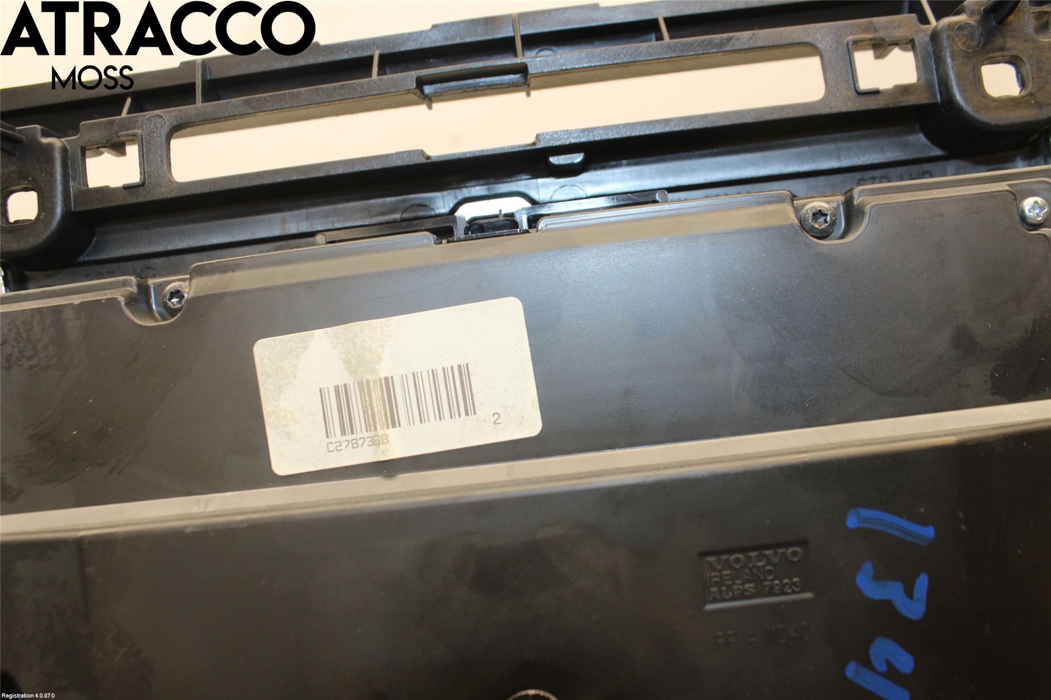 Volvo XC60 14-17 Varme Ac Betjening-Display