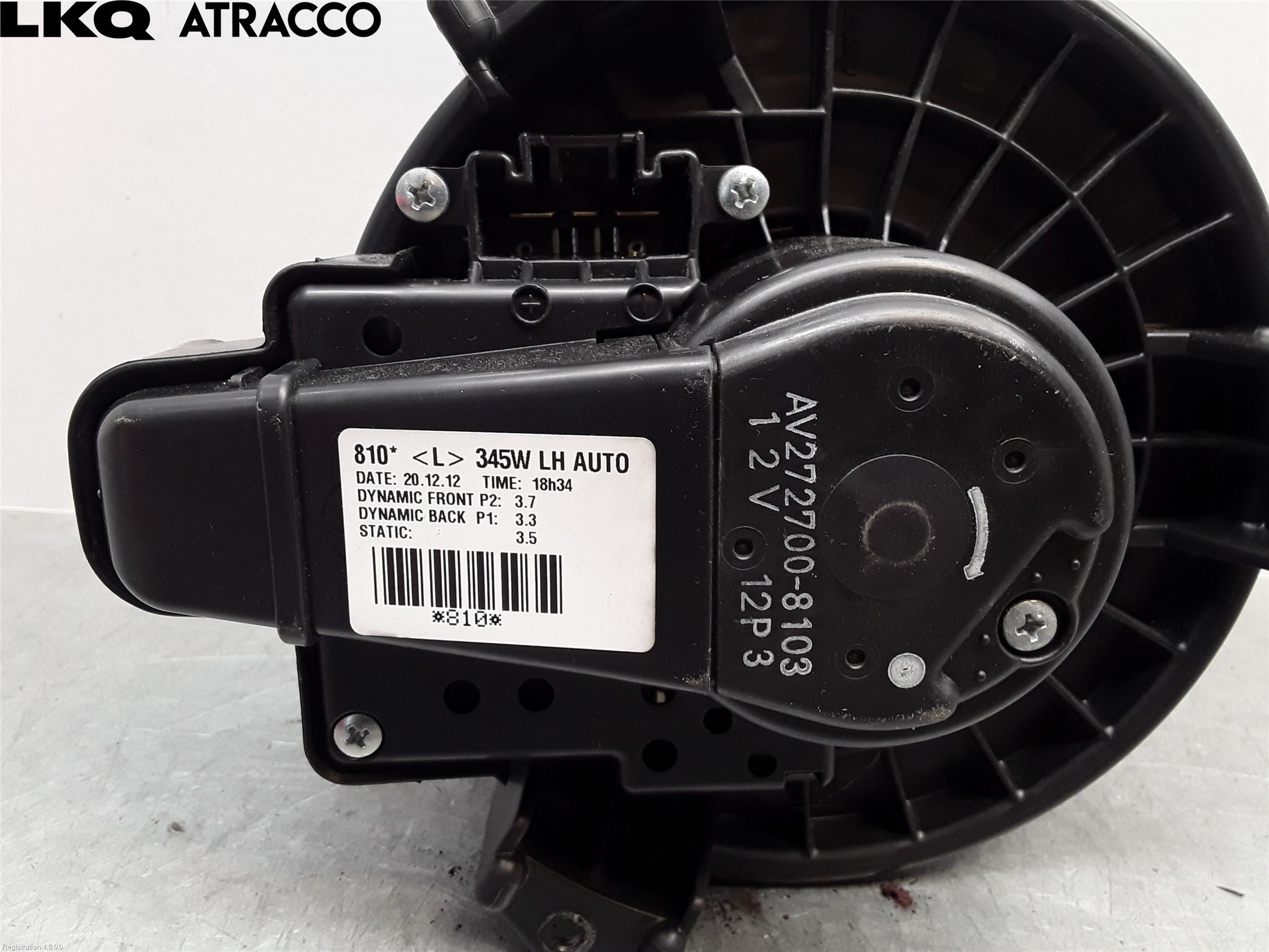 Toyota AVENSIS 09-15 Varmeapparat Viftemotor